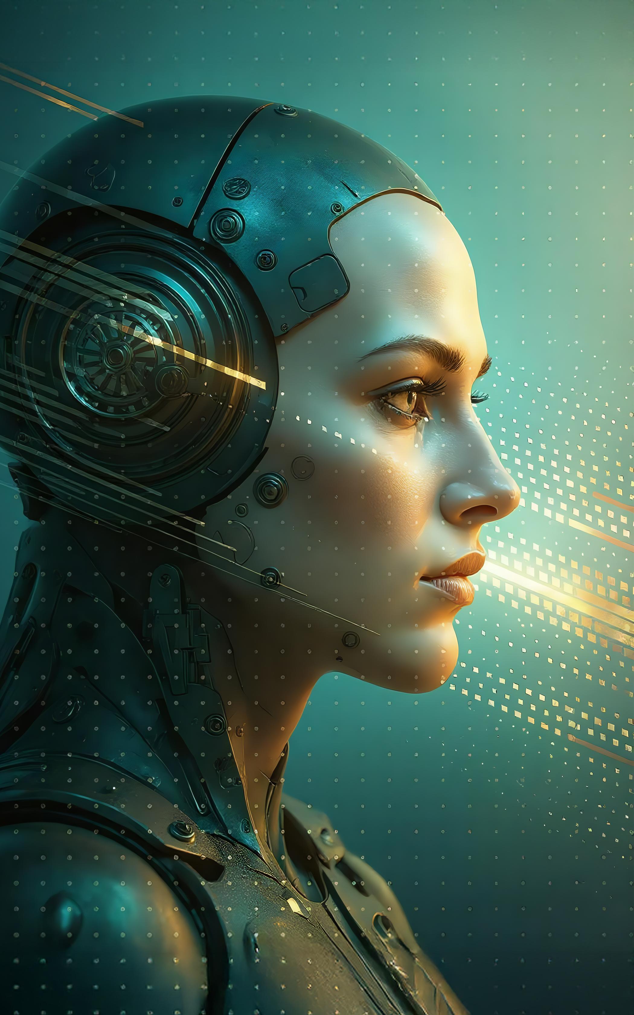 Futuristic Cybernetic Vision