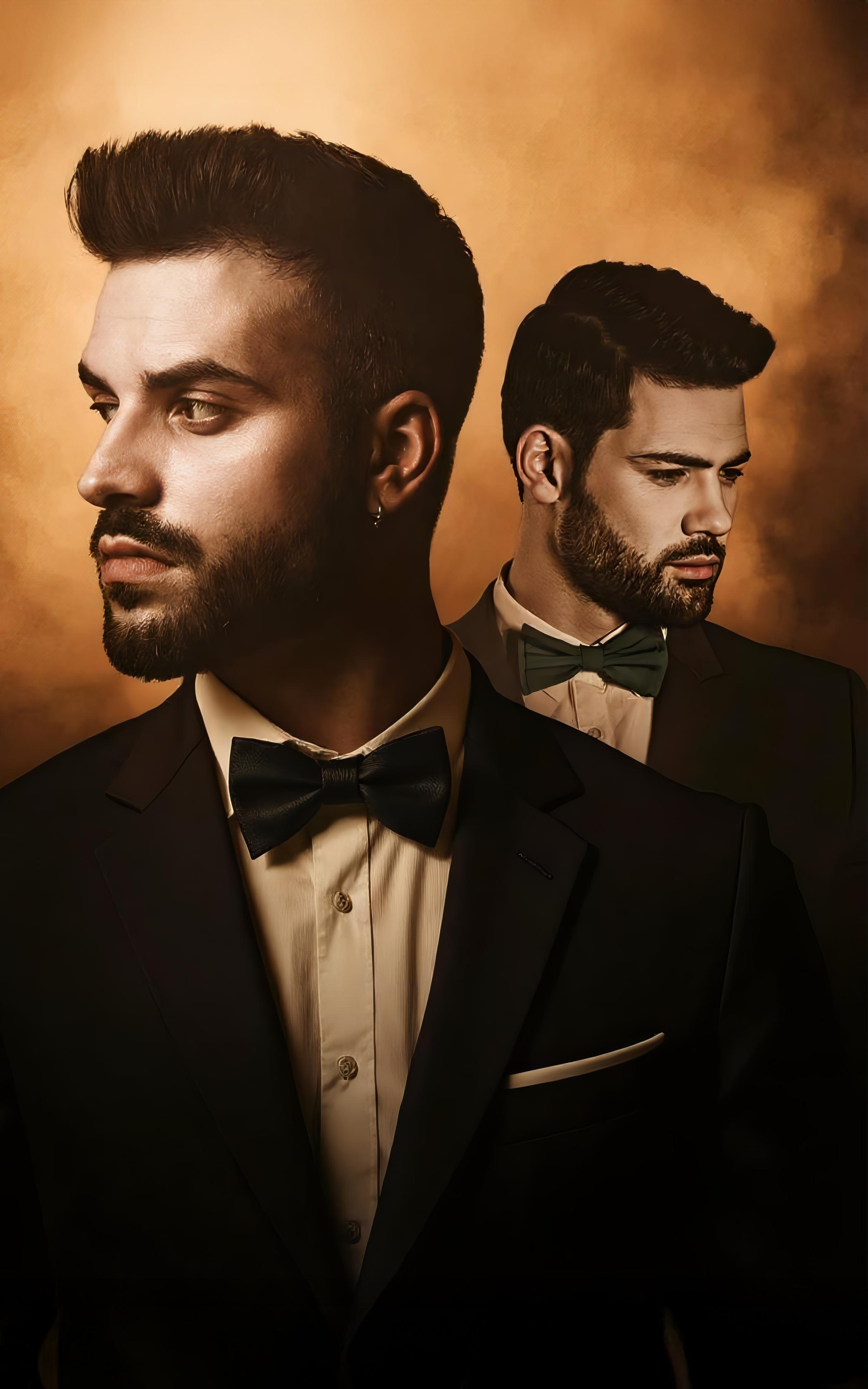 Elegant Dual Portraits