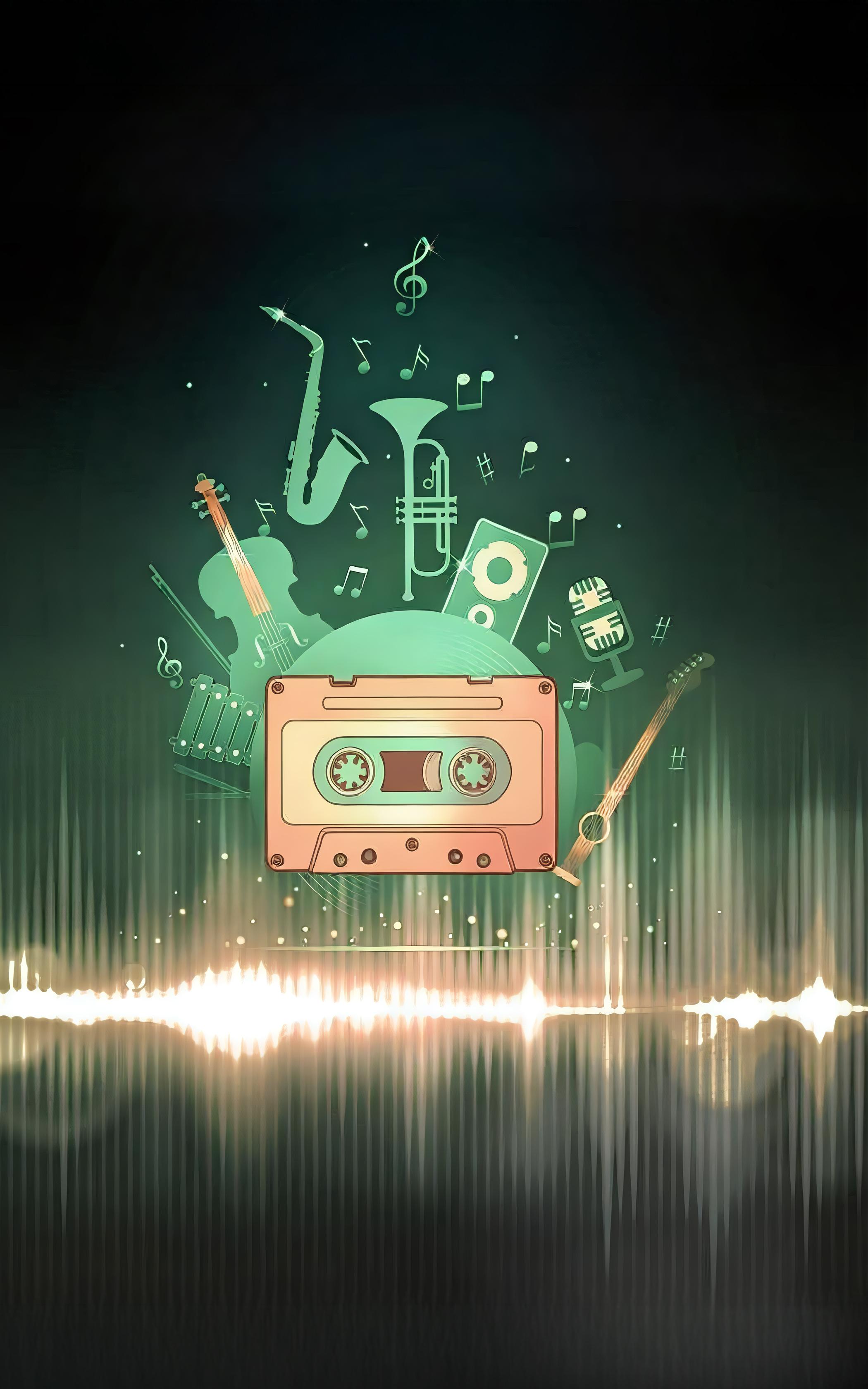 Retro Musical Harmony