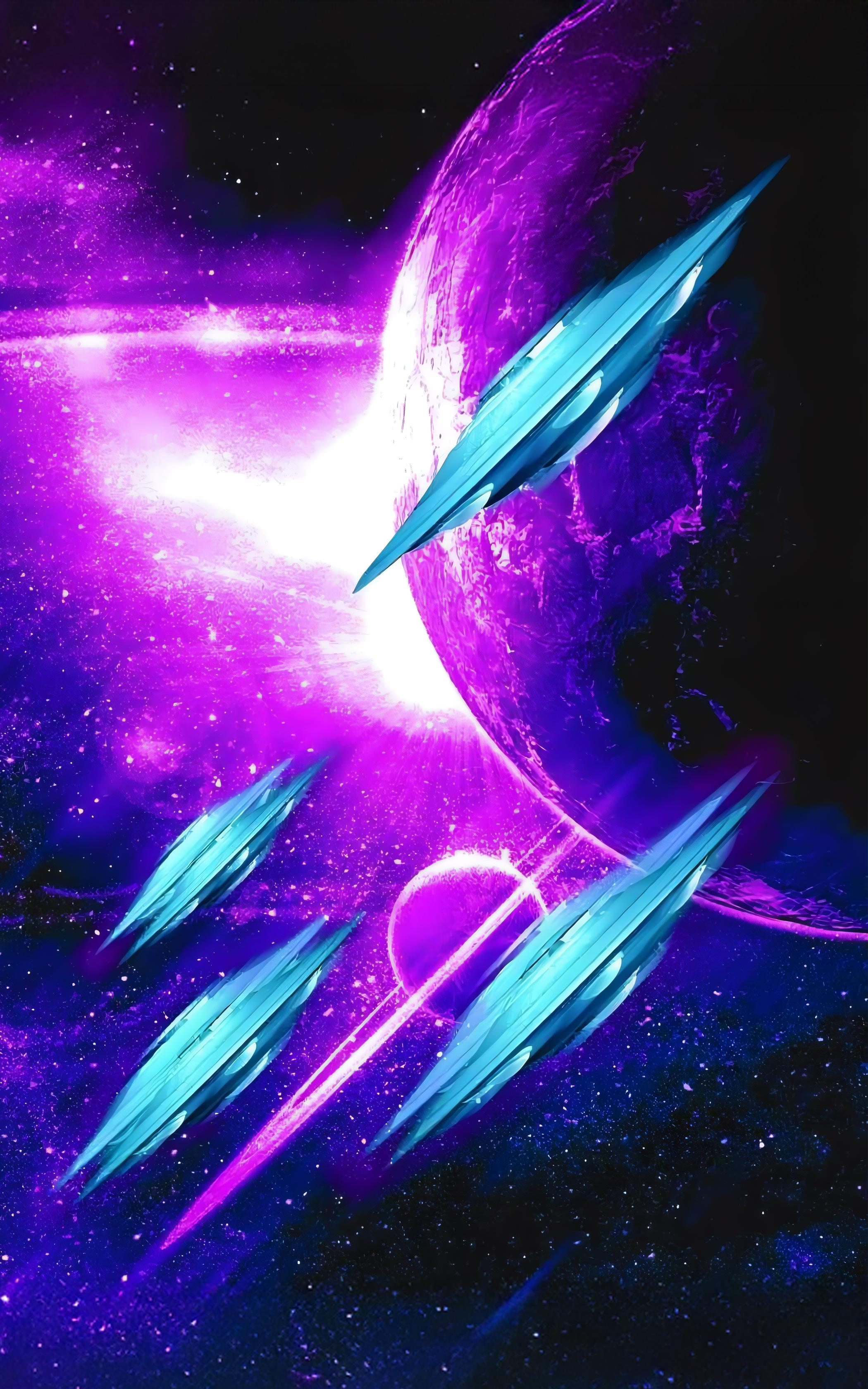 Cosmic Neon Armada