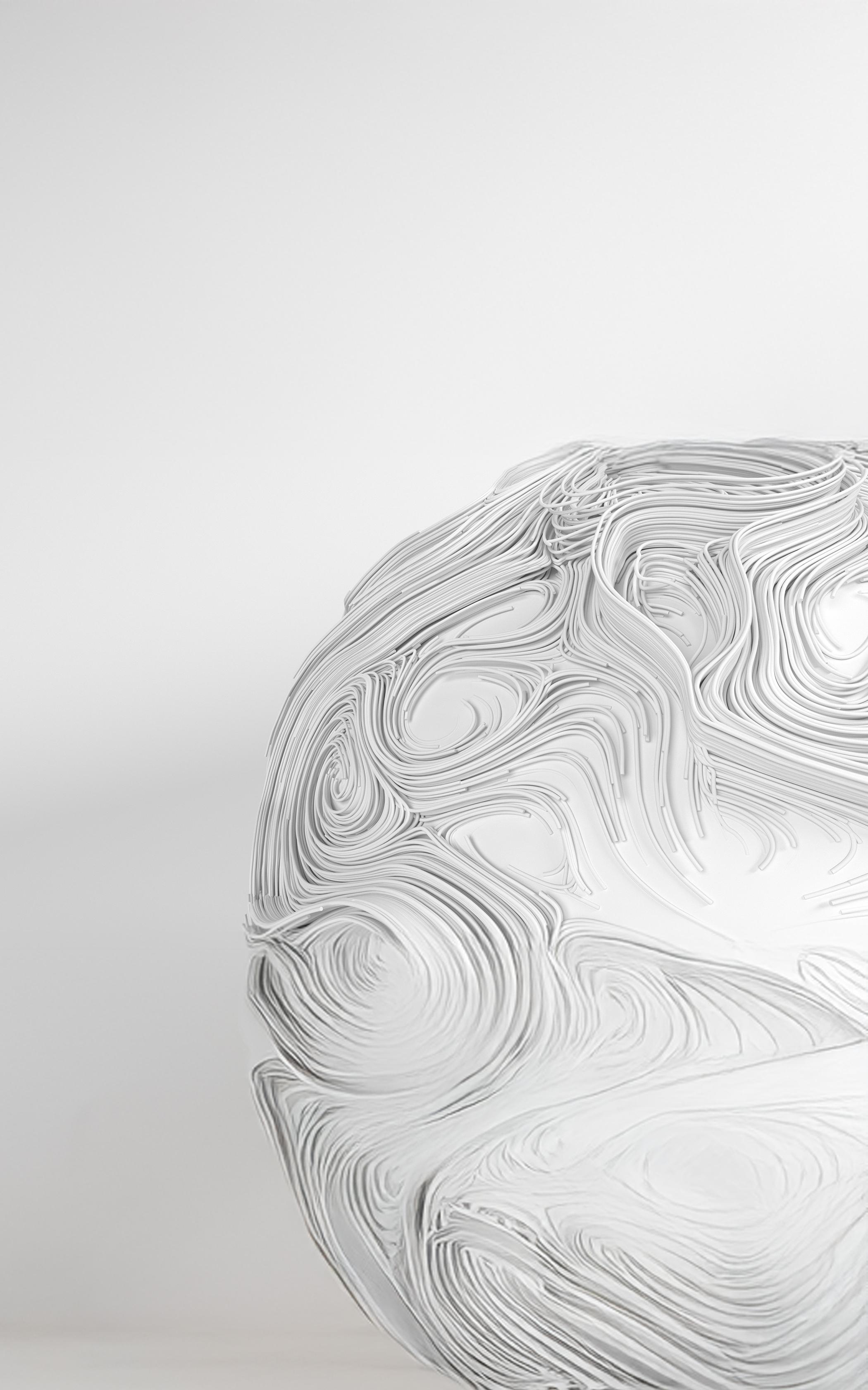 Intricate Flowing Lines