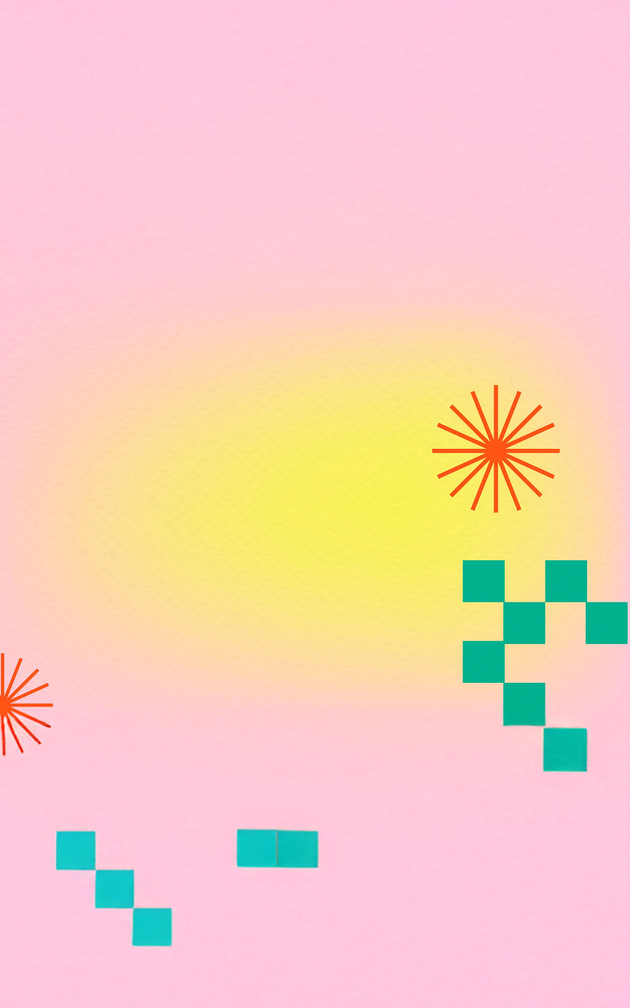 Pastel Geometric Glow