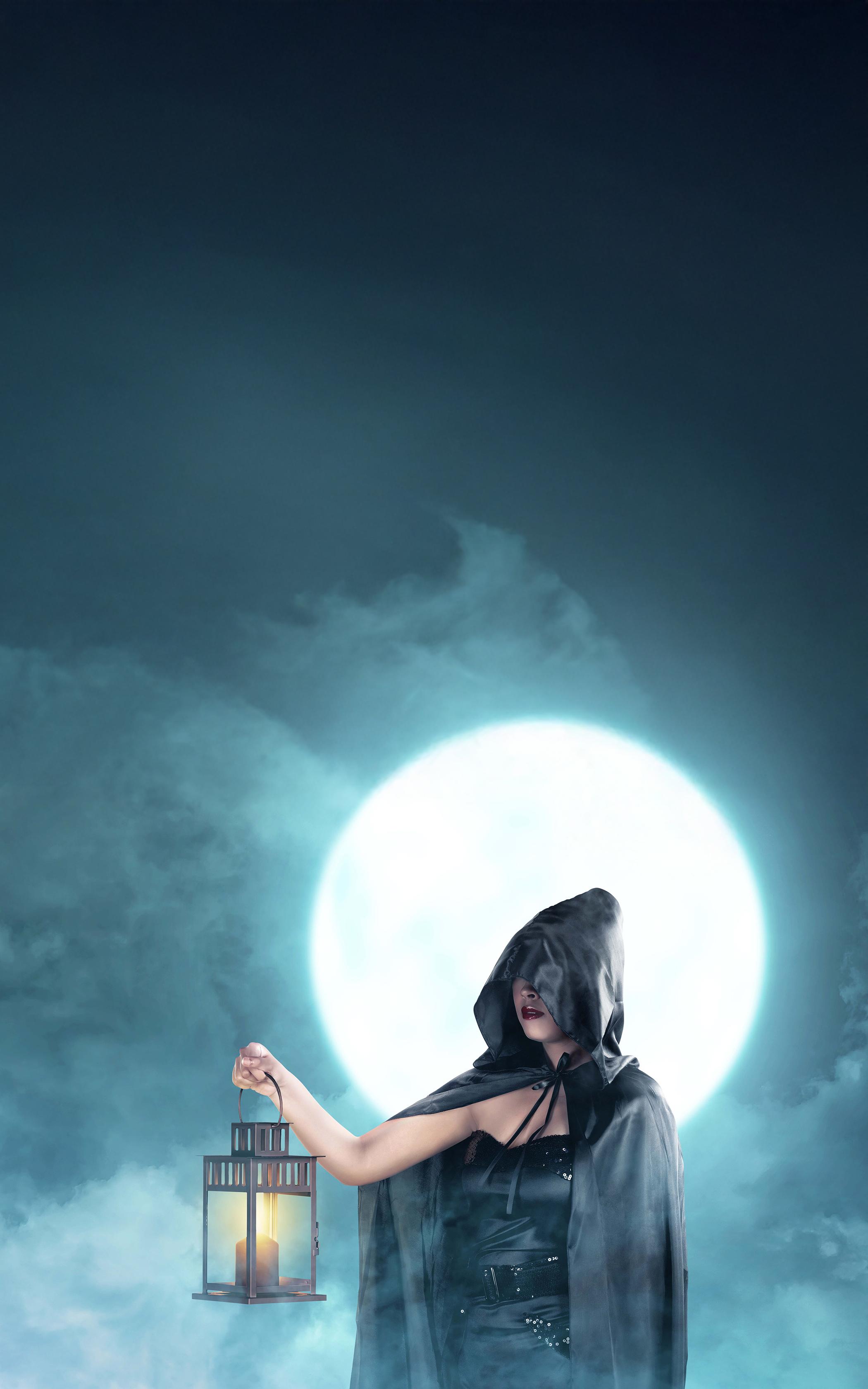 Moonlit Shadow Walker