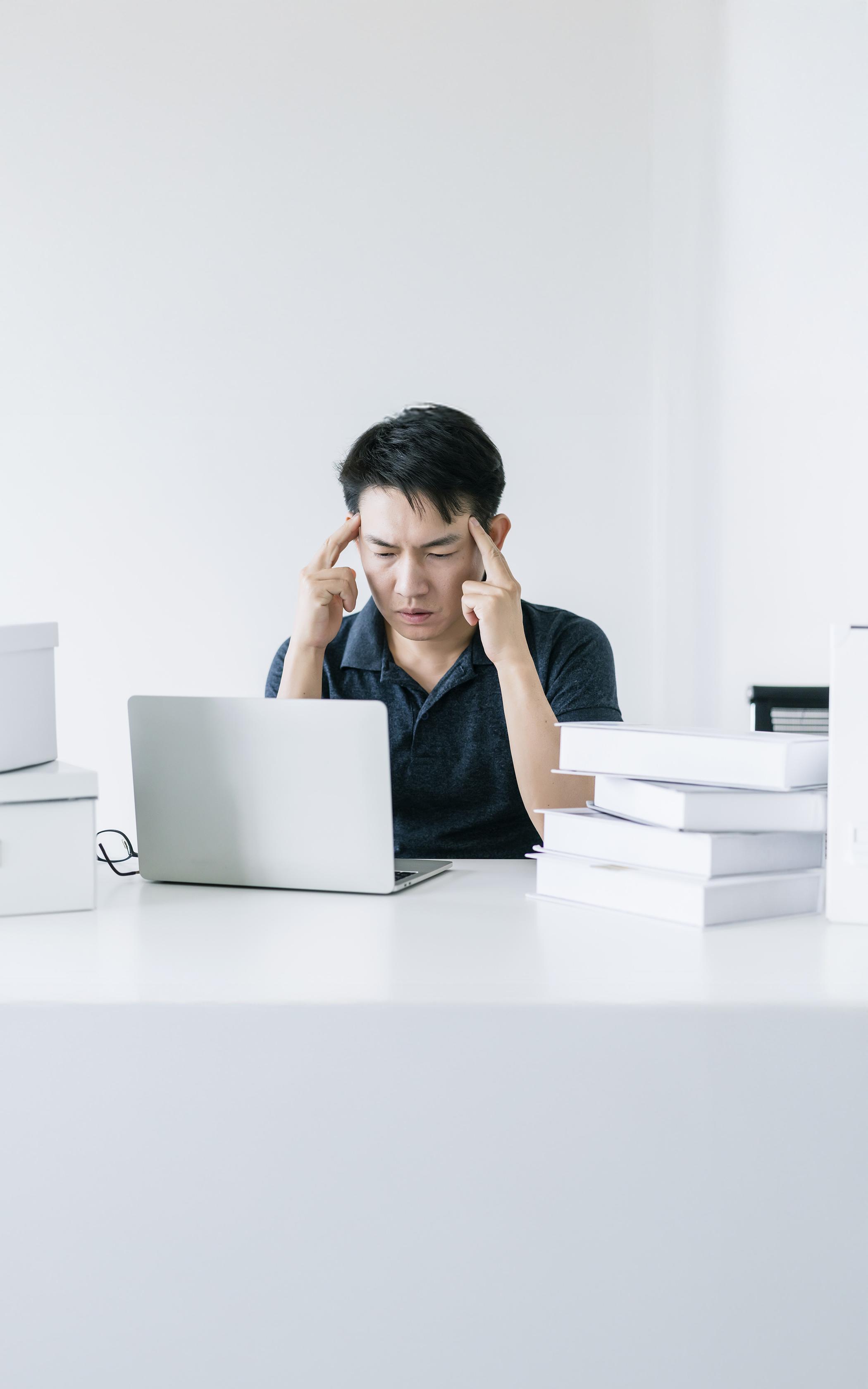 Focused Office Stress