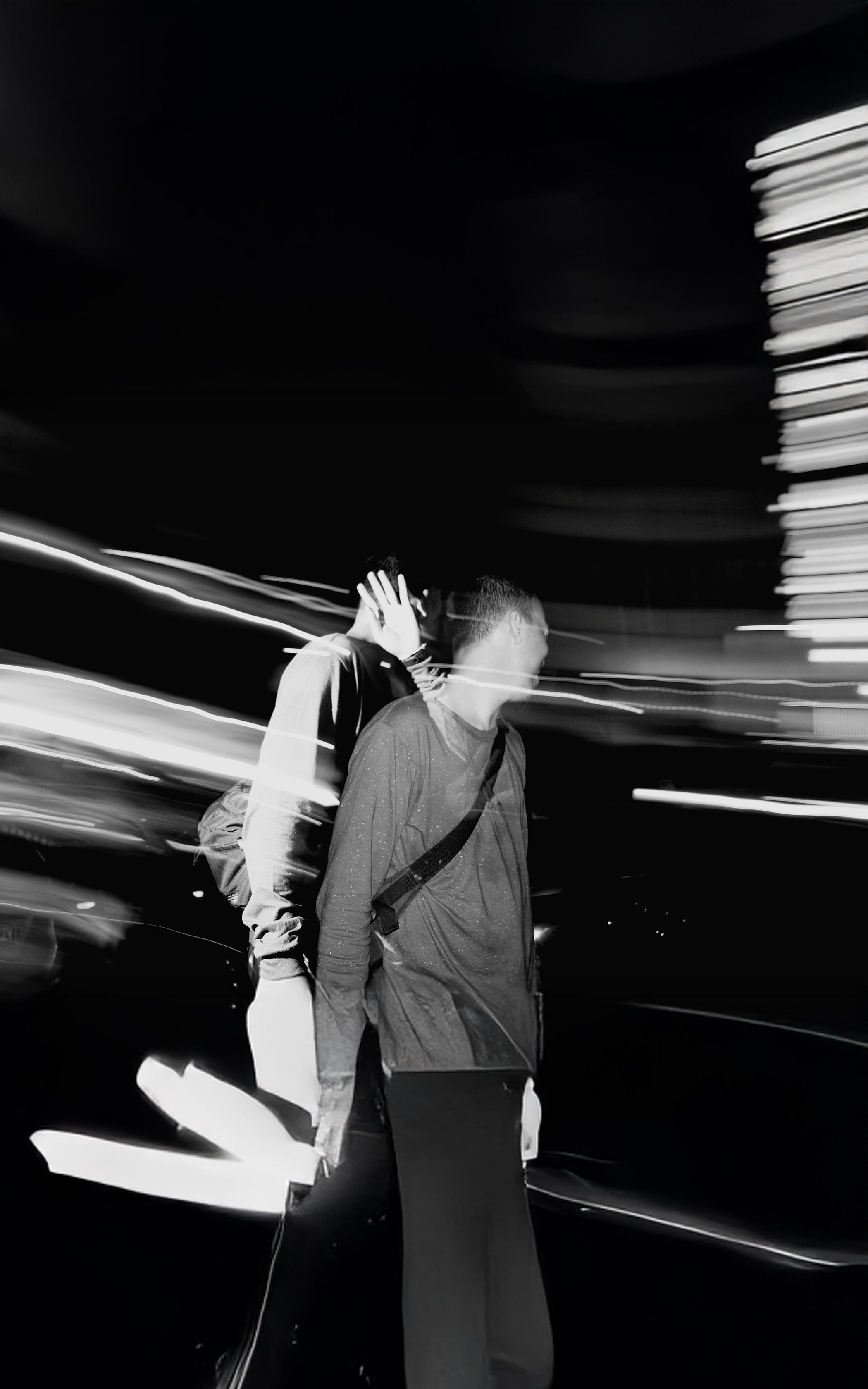 Blurred Night Stroll