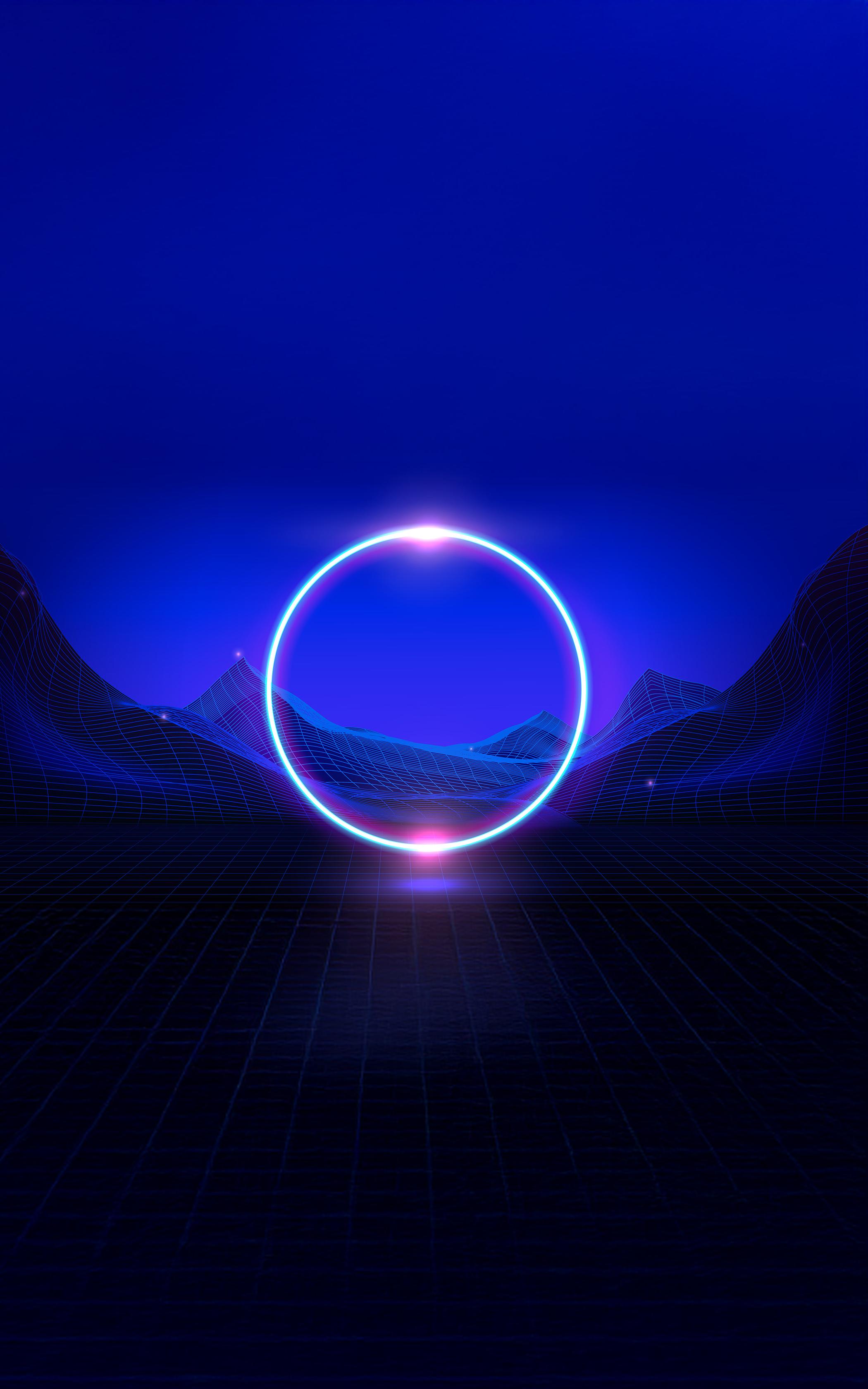 Neon Digital Horizon