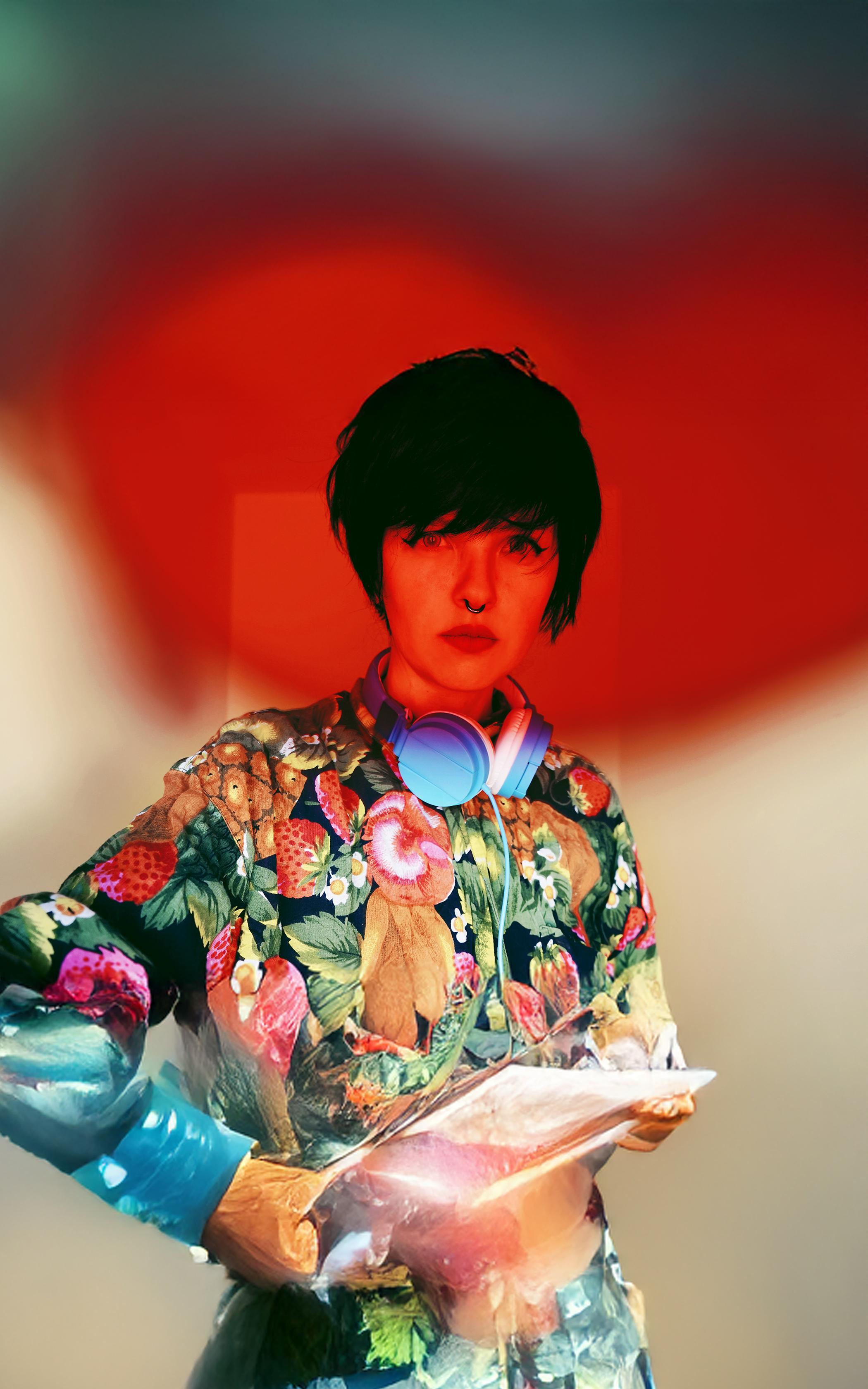 Vibrant Floral Aura