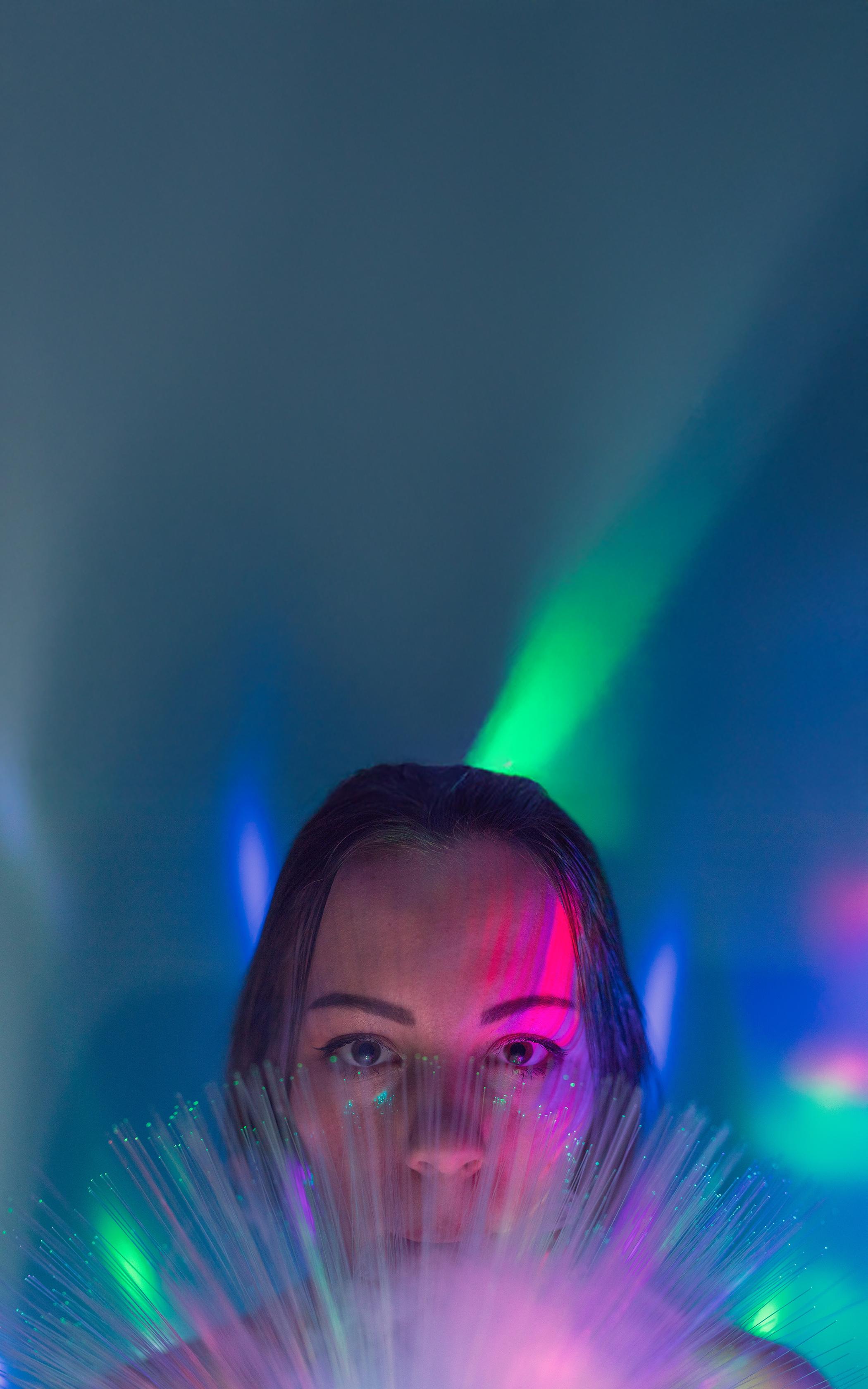 Neon Fiber Glow