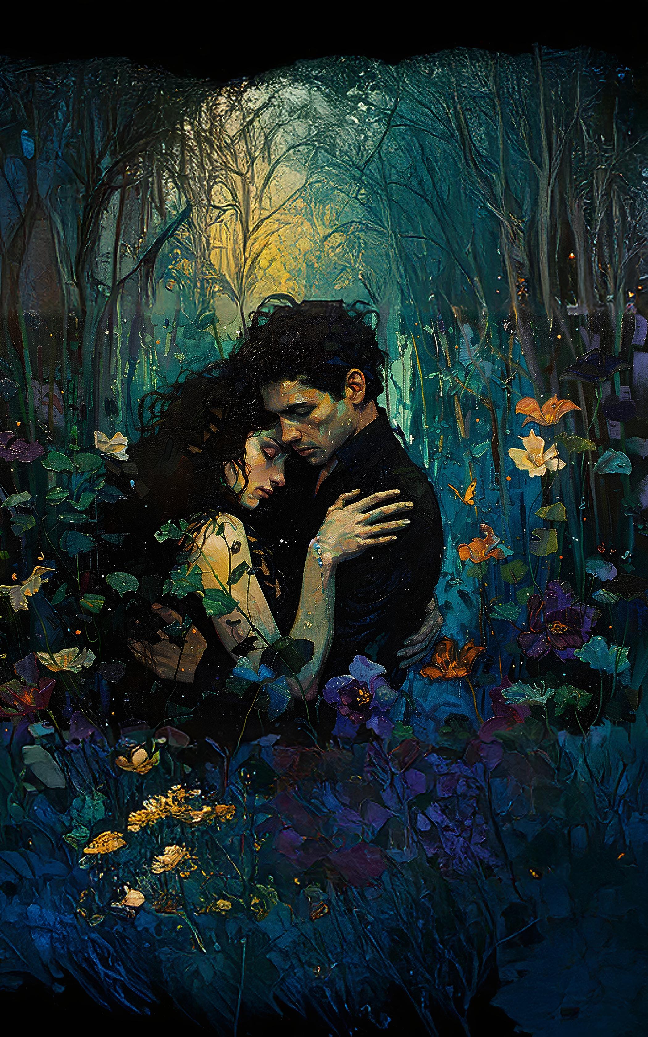 Enchanted Midnight Embrace