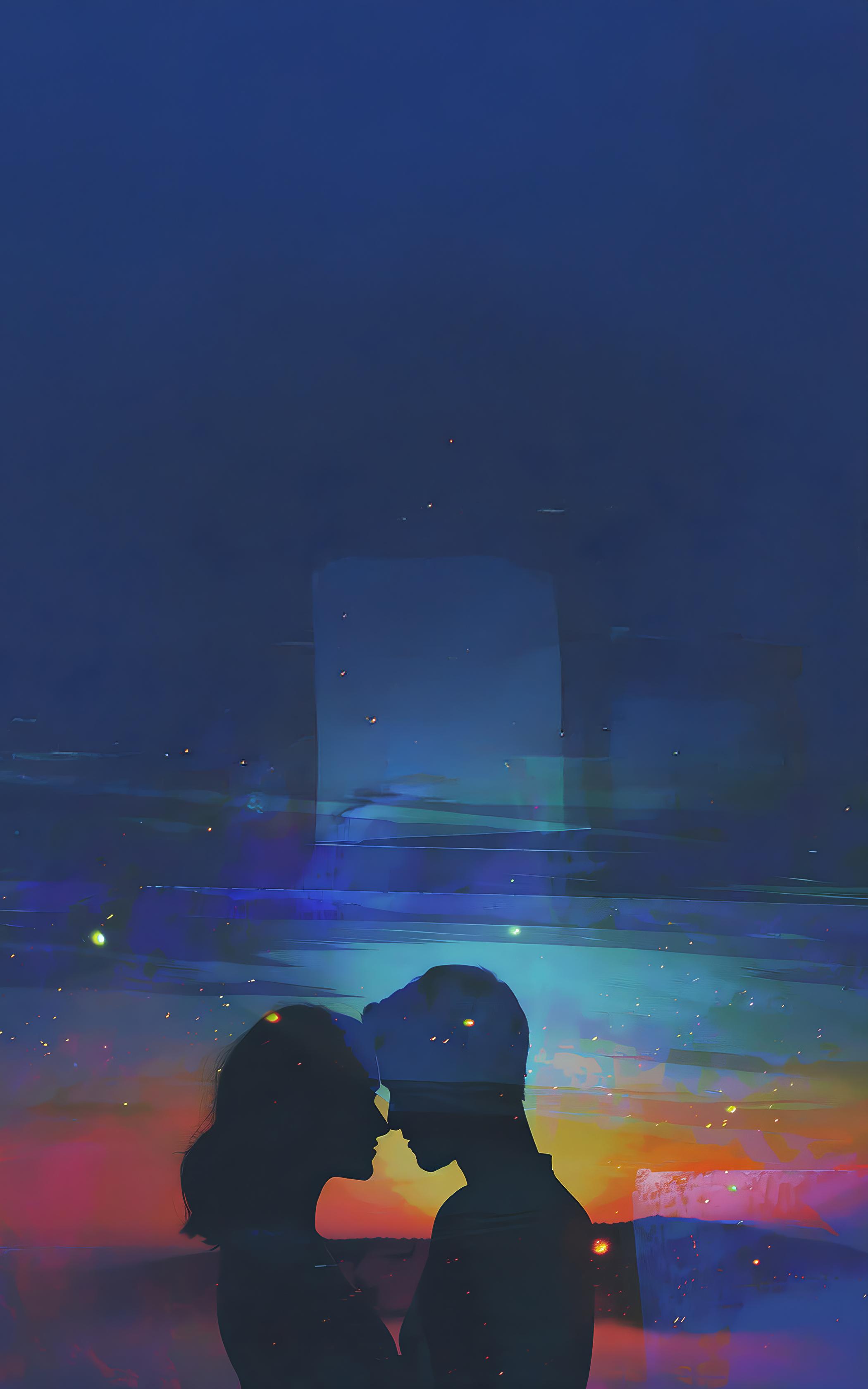 Ethereal Twilight Embrace