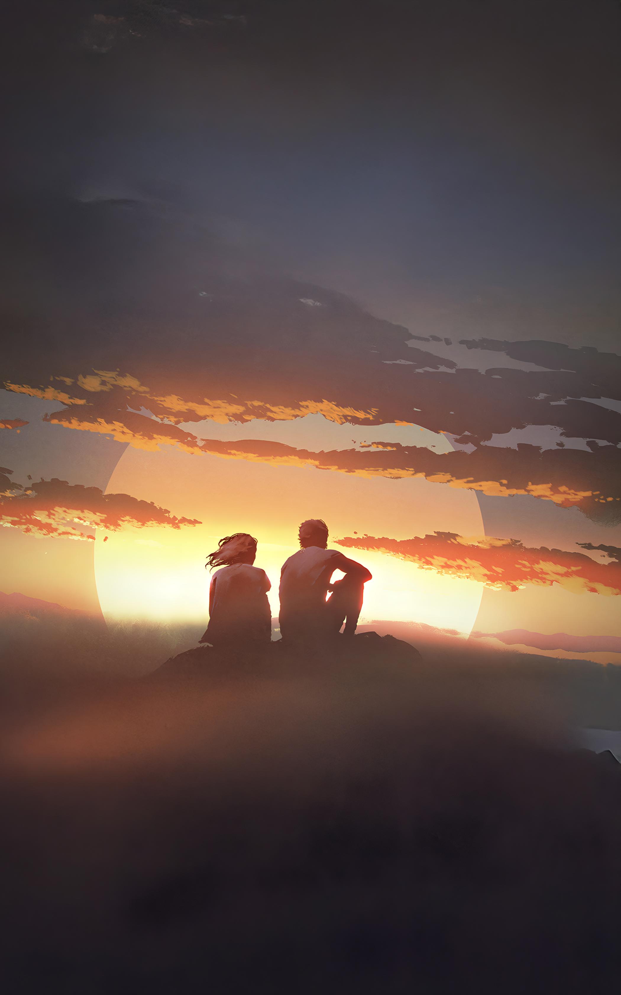 Sunset Quiet Reflection
