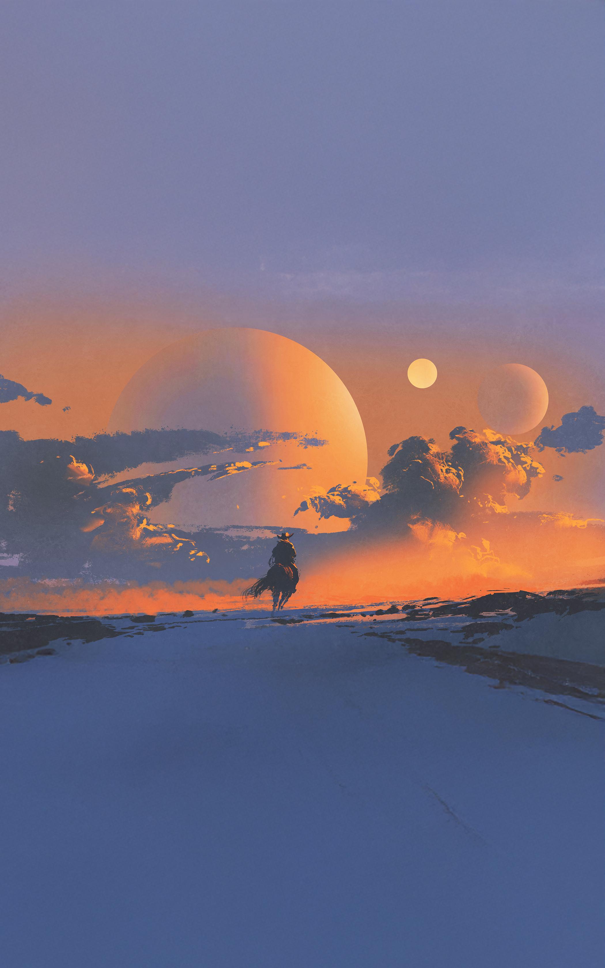 Cosmic Sunset Rider