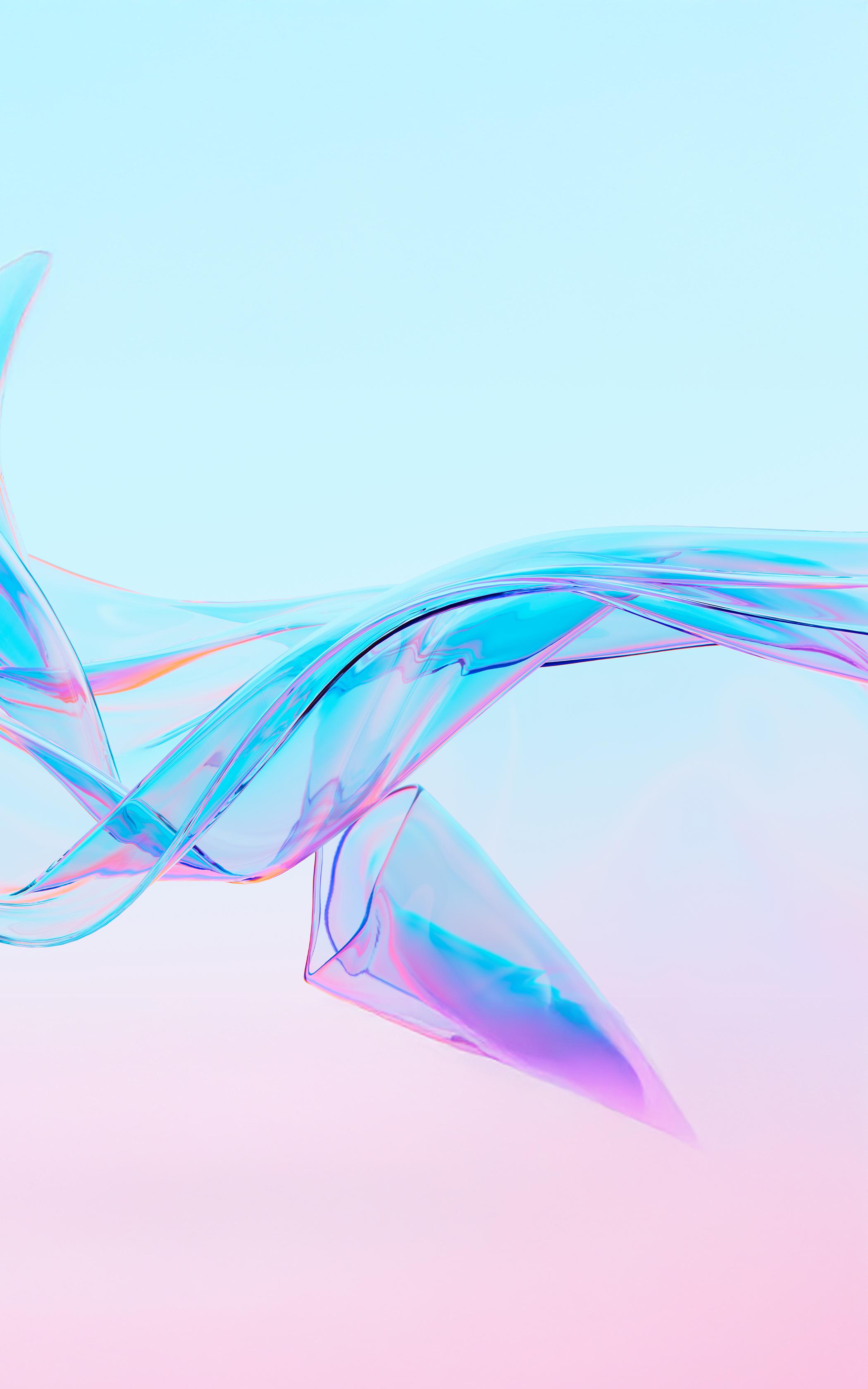 Iridescent Fluid Motion