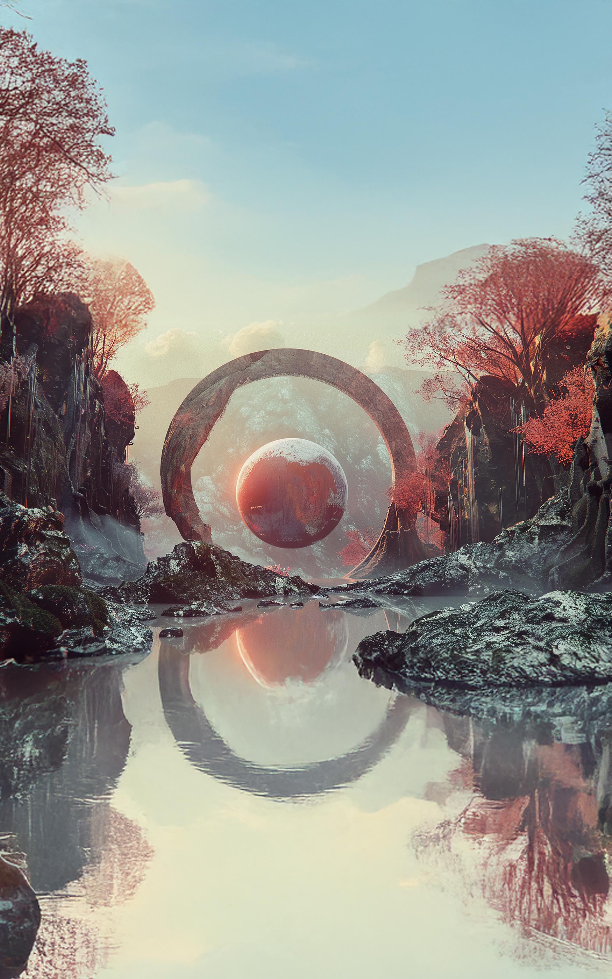 Floating Orb Portal