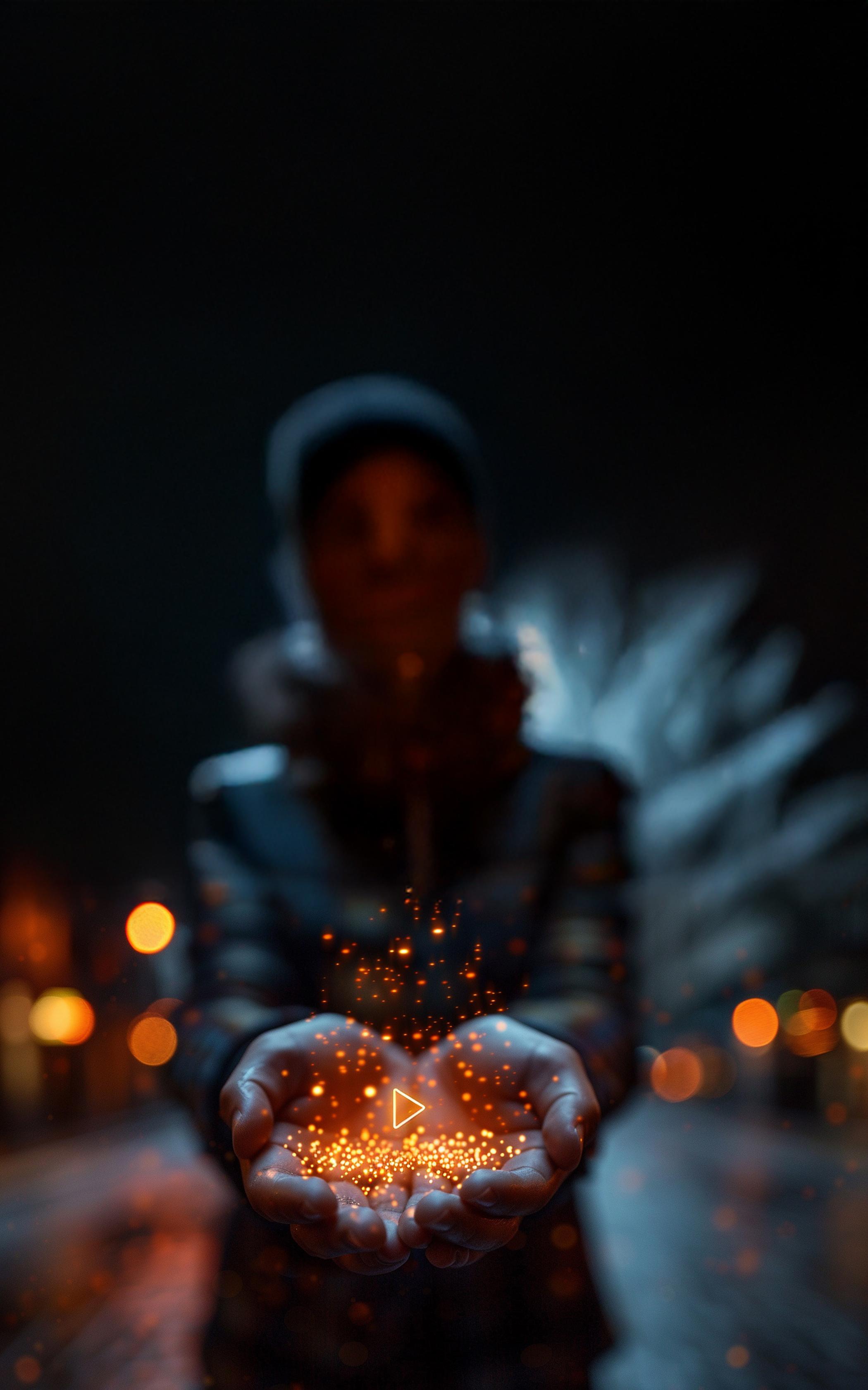 Glowing Ember Hands