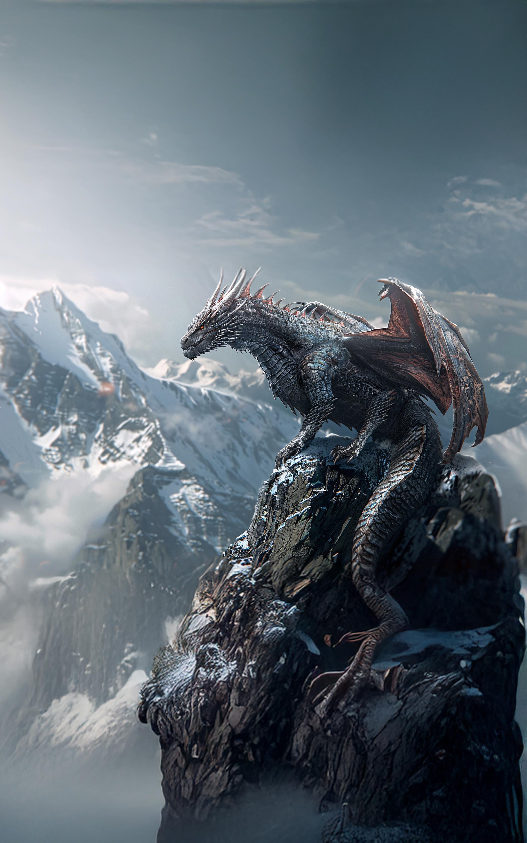 Majestic Mountain Dragon