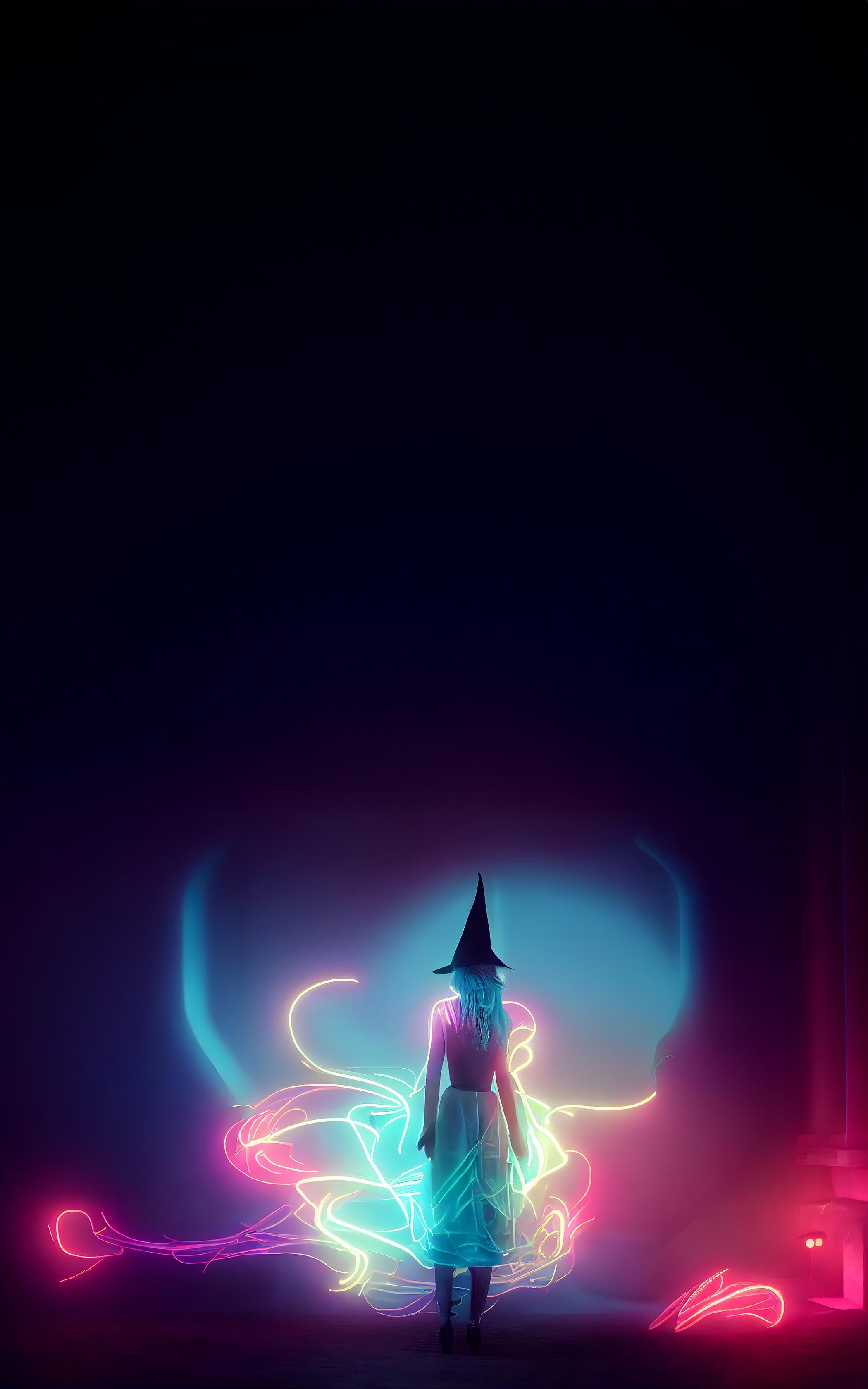 Neon Witch Glow