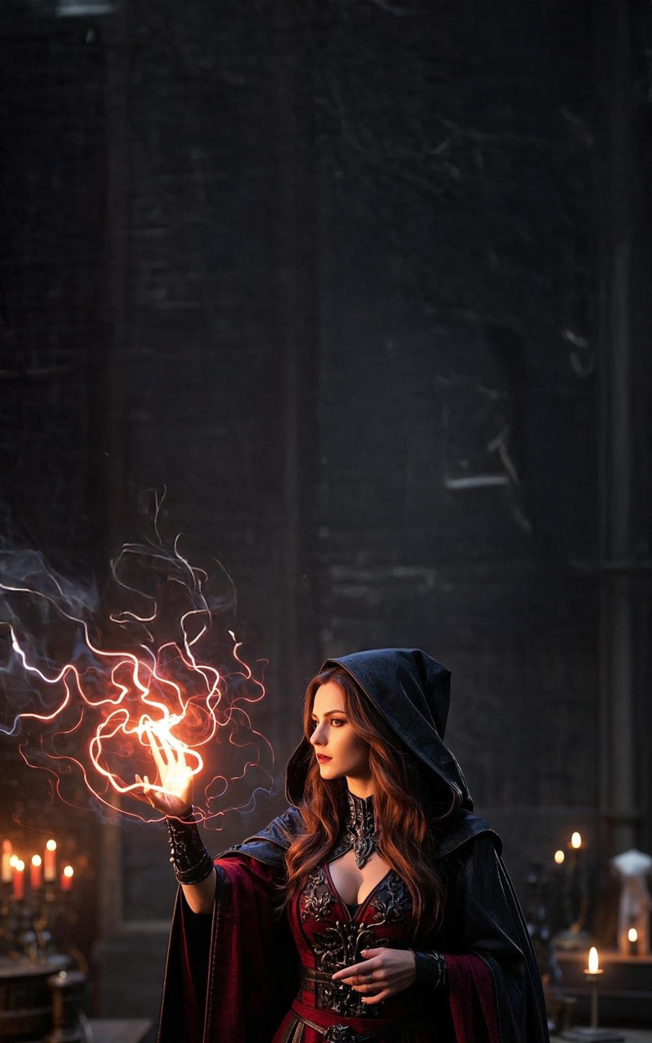 Enchanted Sorceress Flame