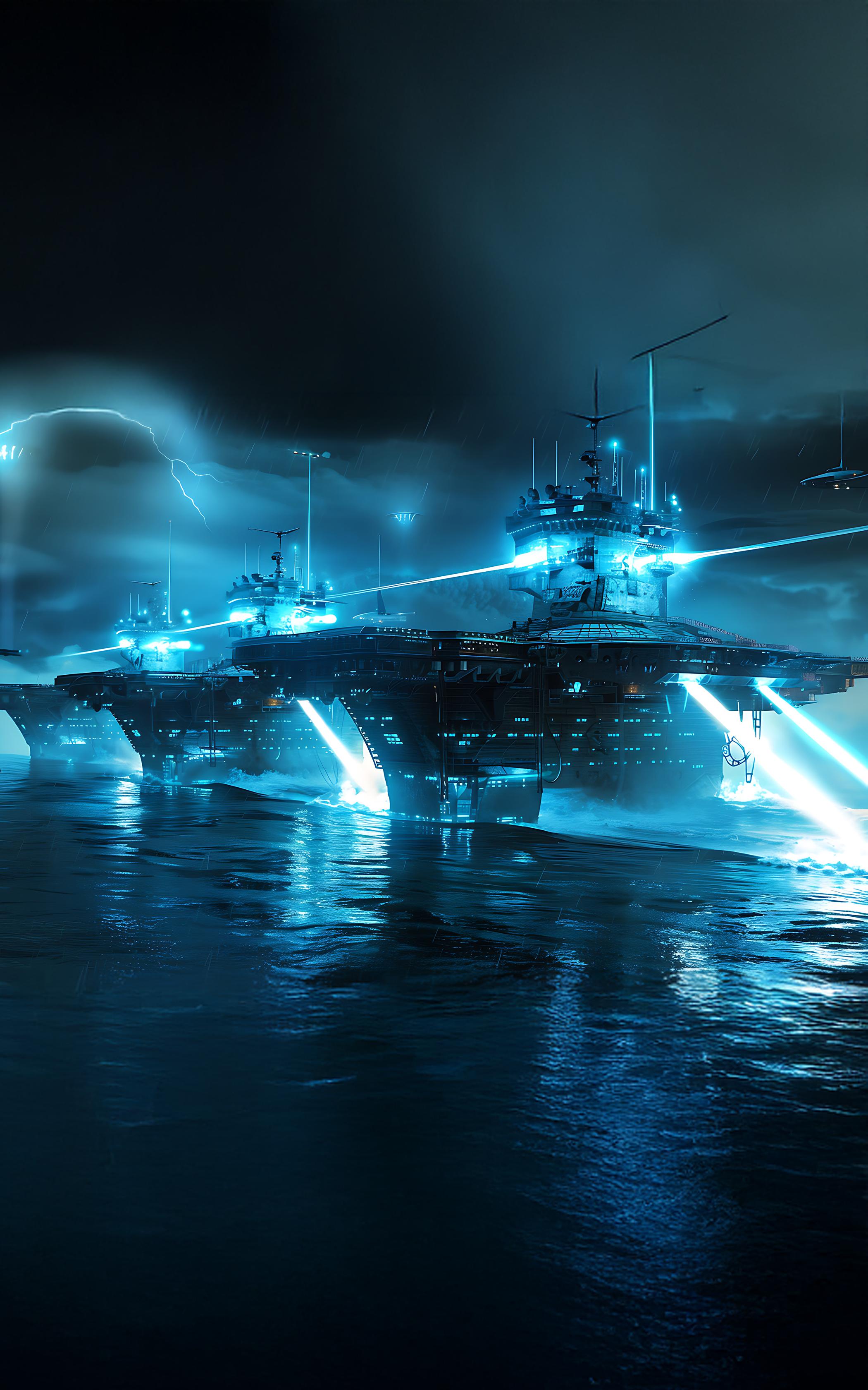 Neon Battleship Armada