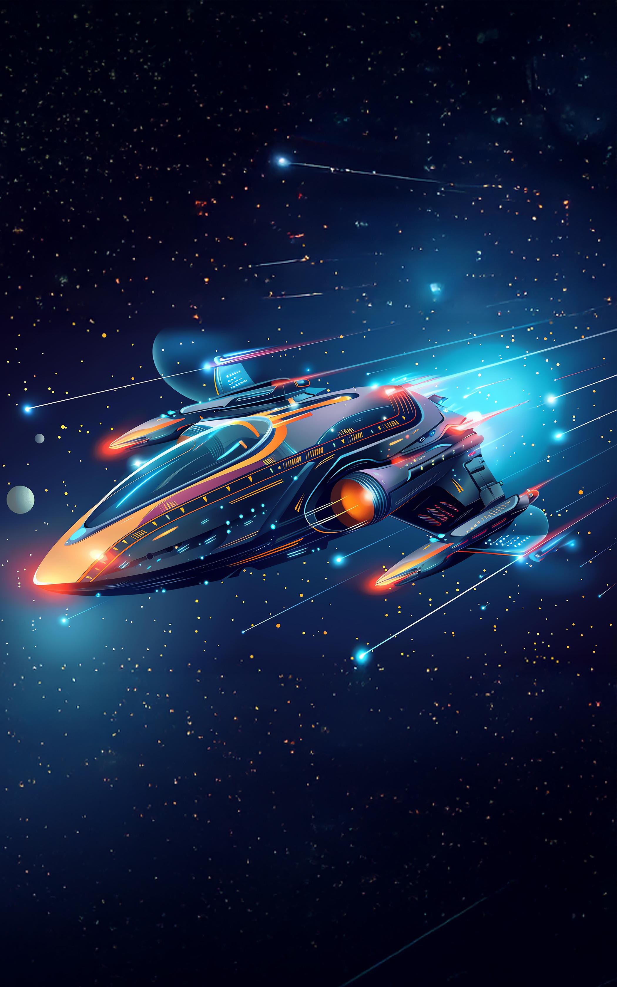 Galactic Neon Cruiser