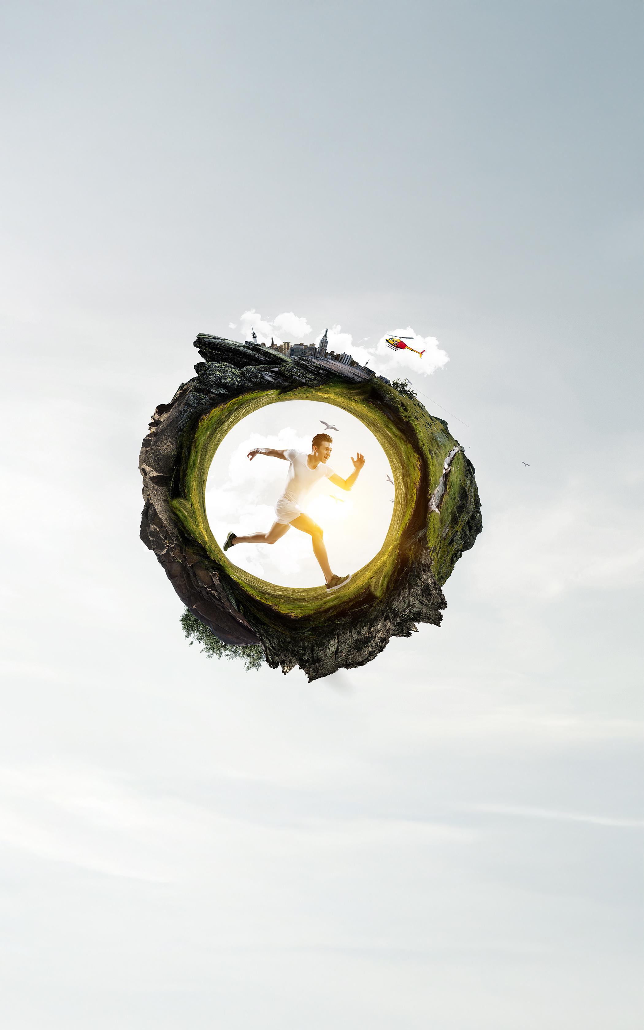 Circular Running World