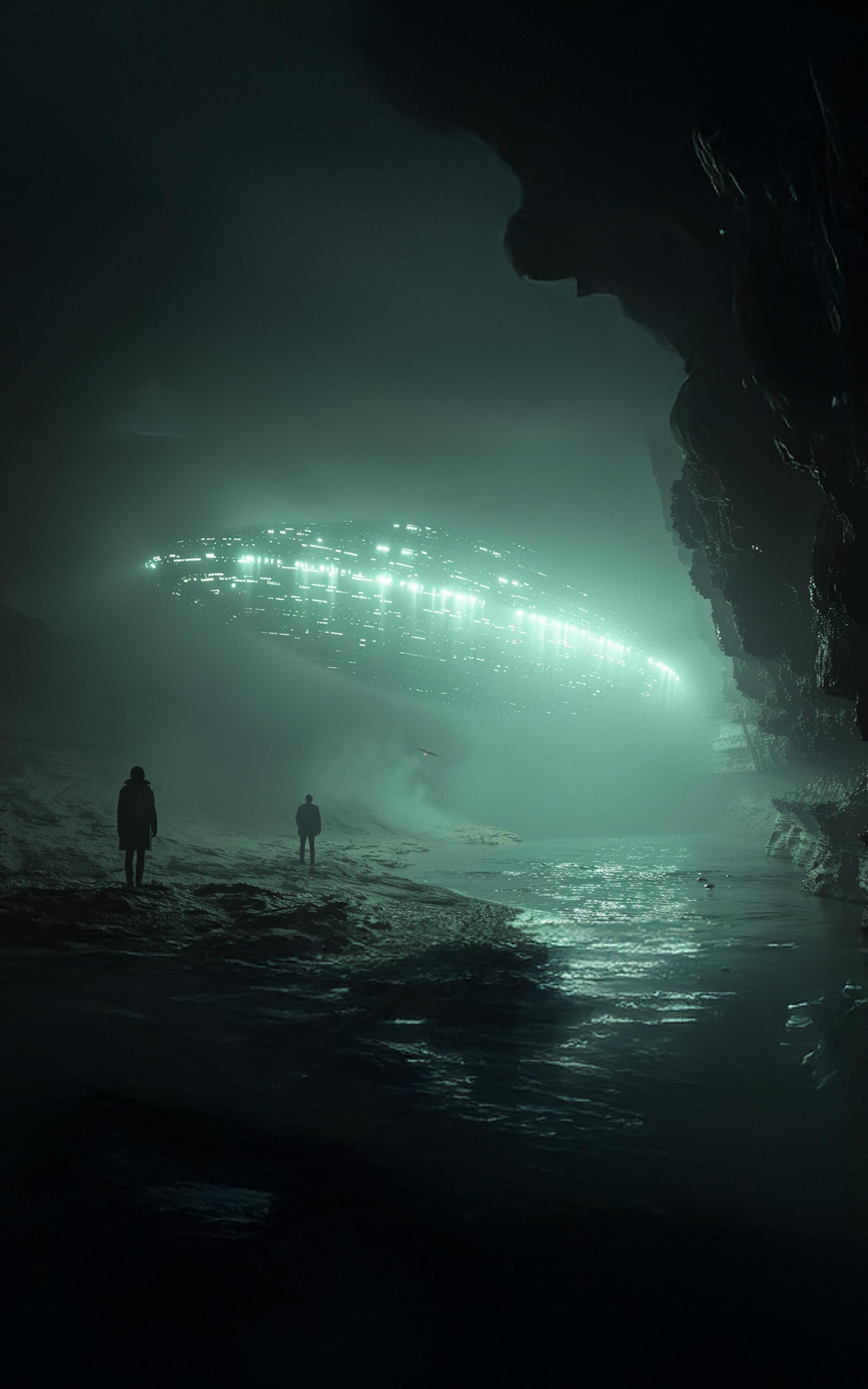Ethereal Alien Encounter