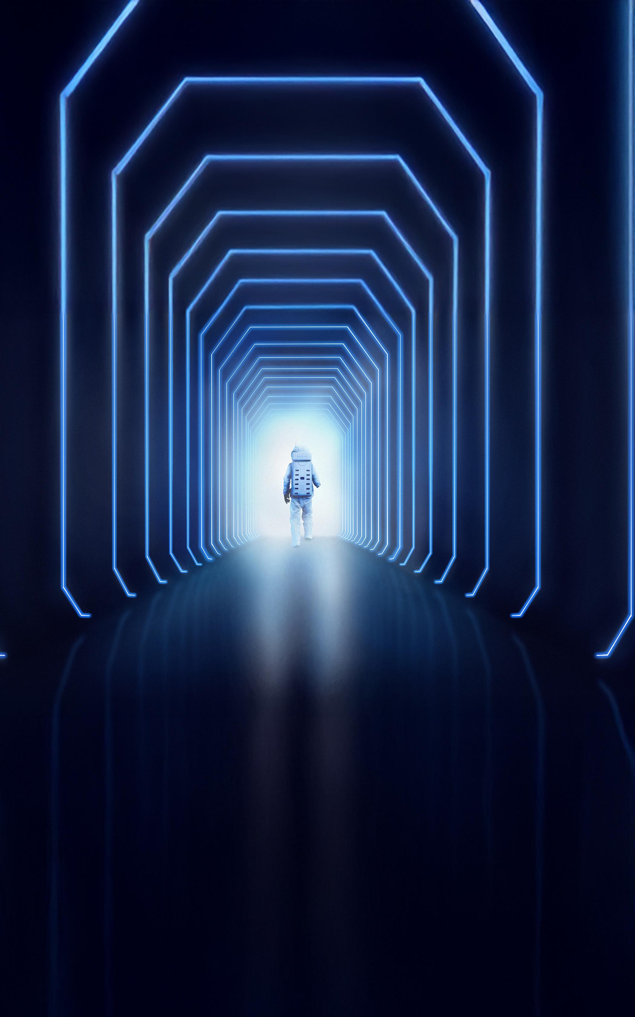 Neon Space Passage