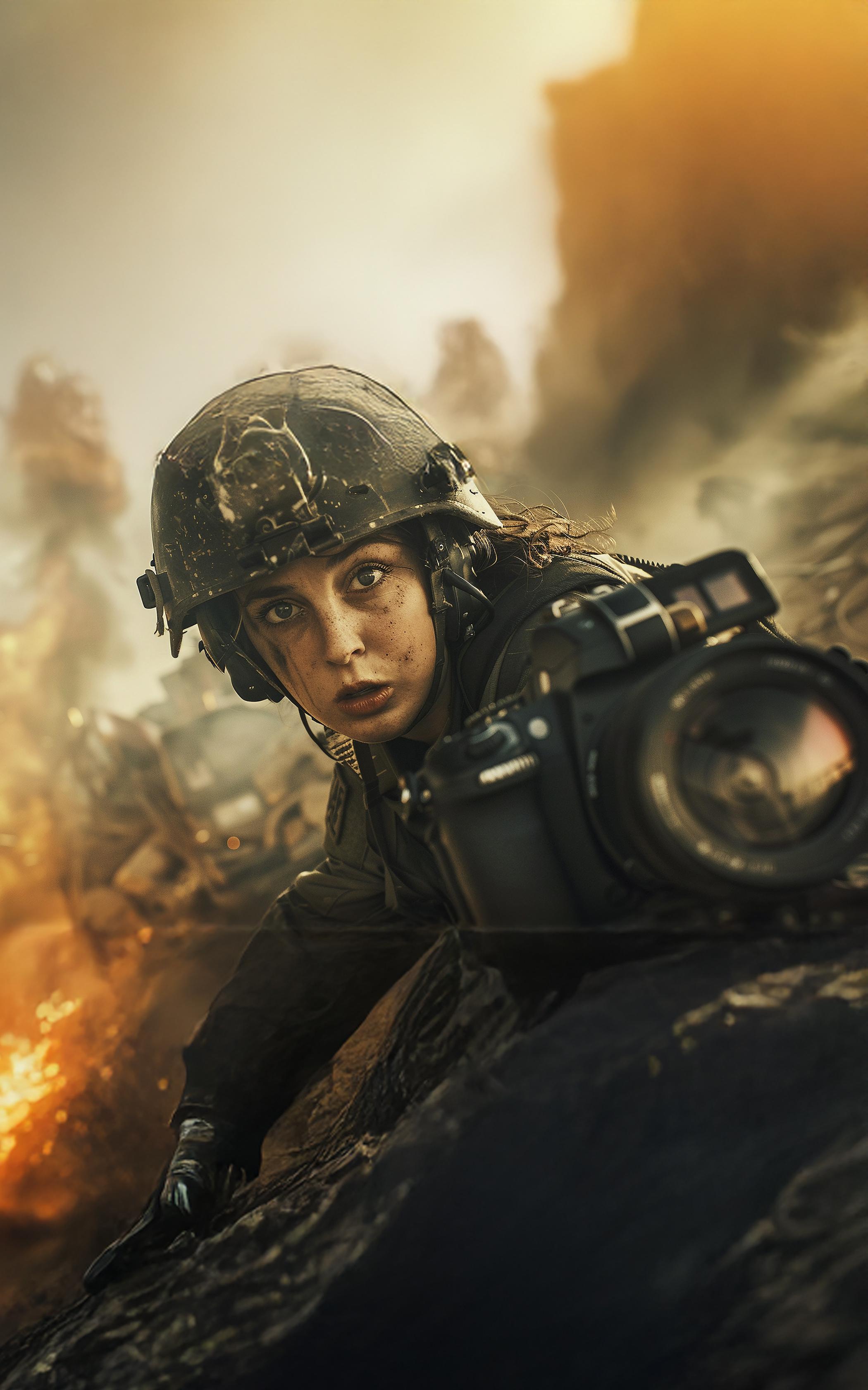 Battlefield Focused Photographer