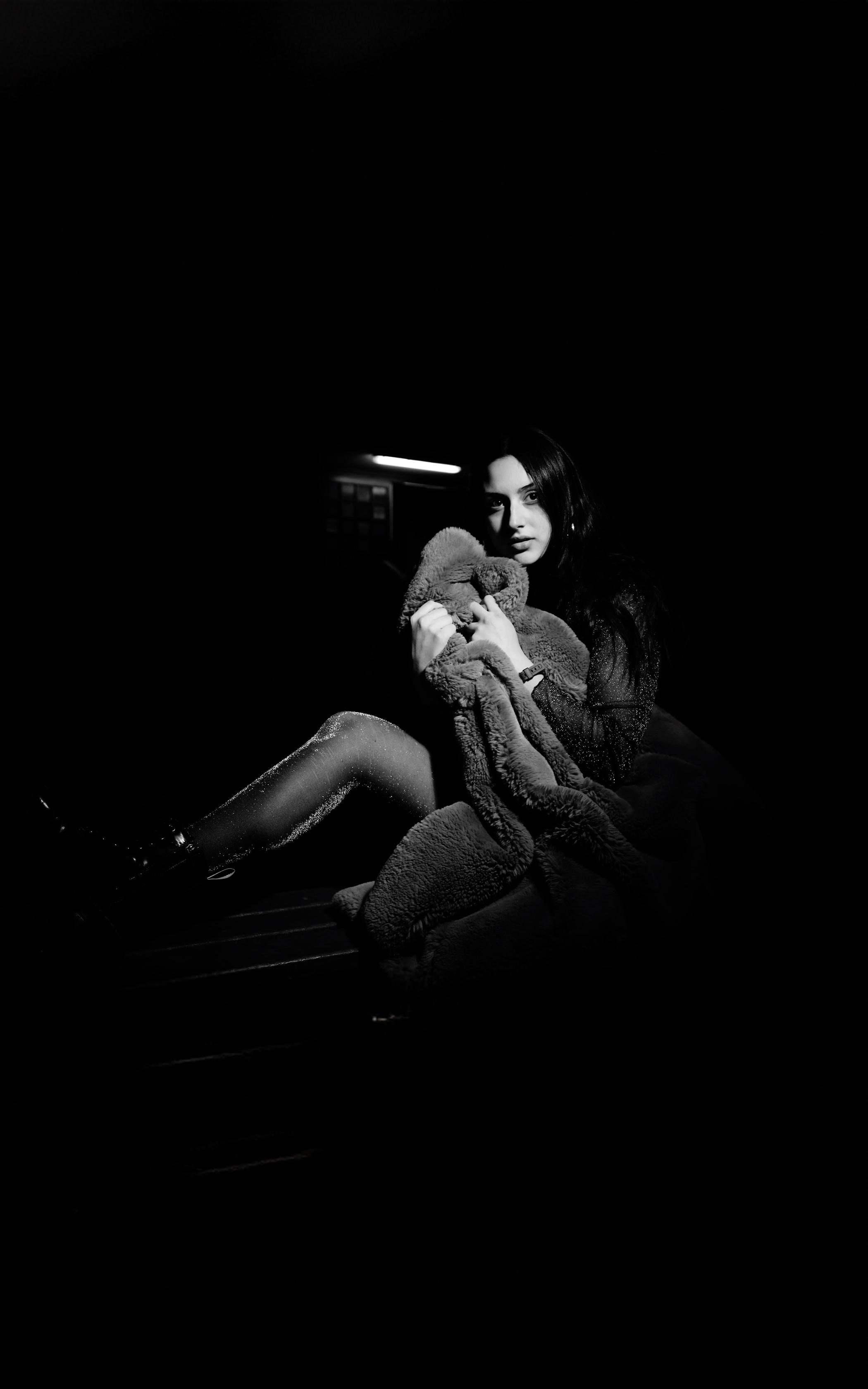 Solitary Night Embrace