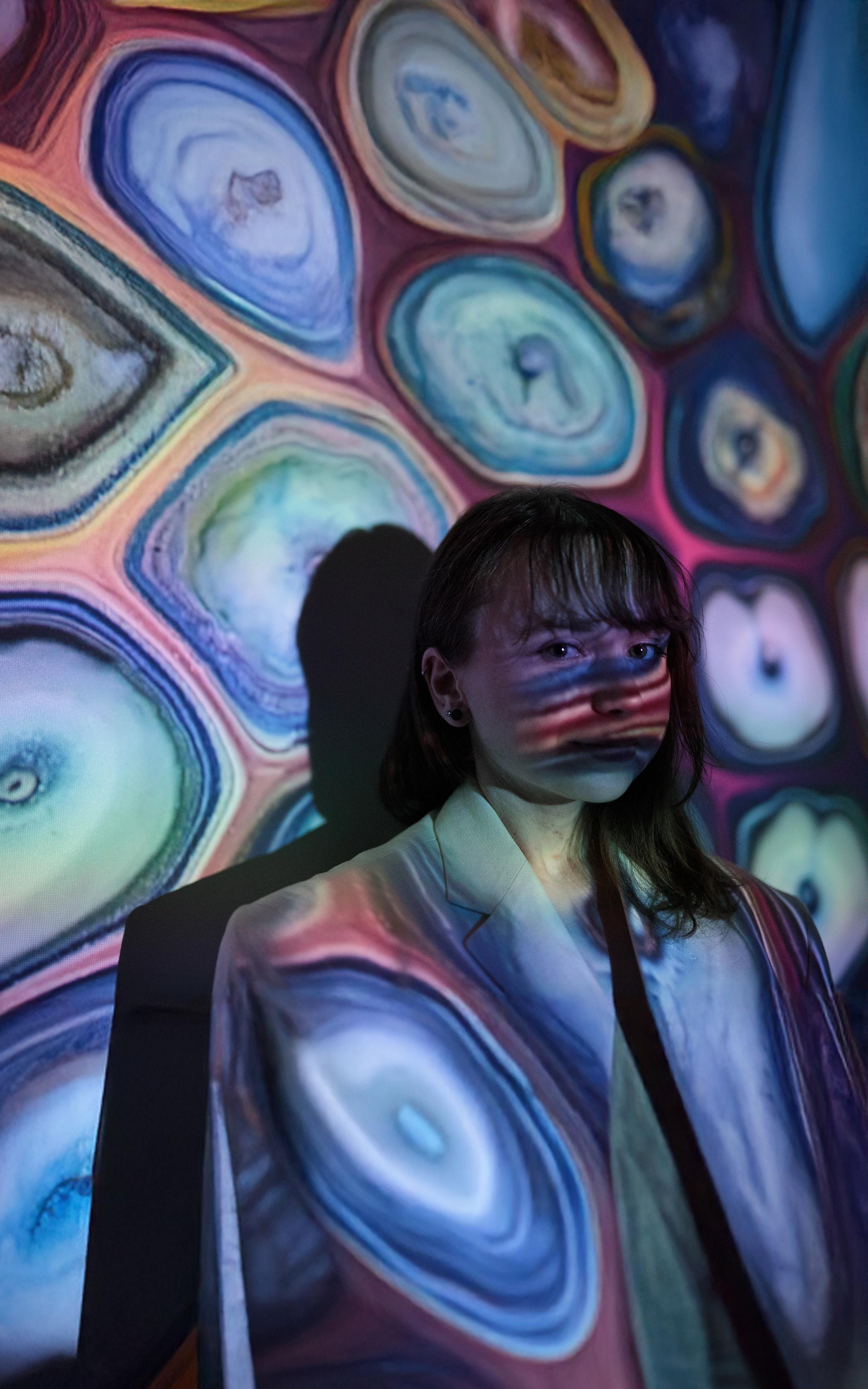 Geode Light Portrait