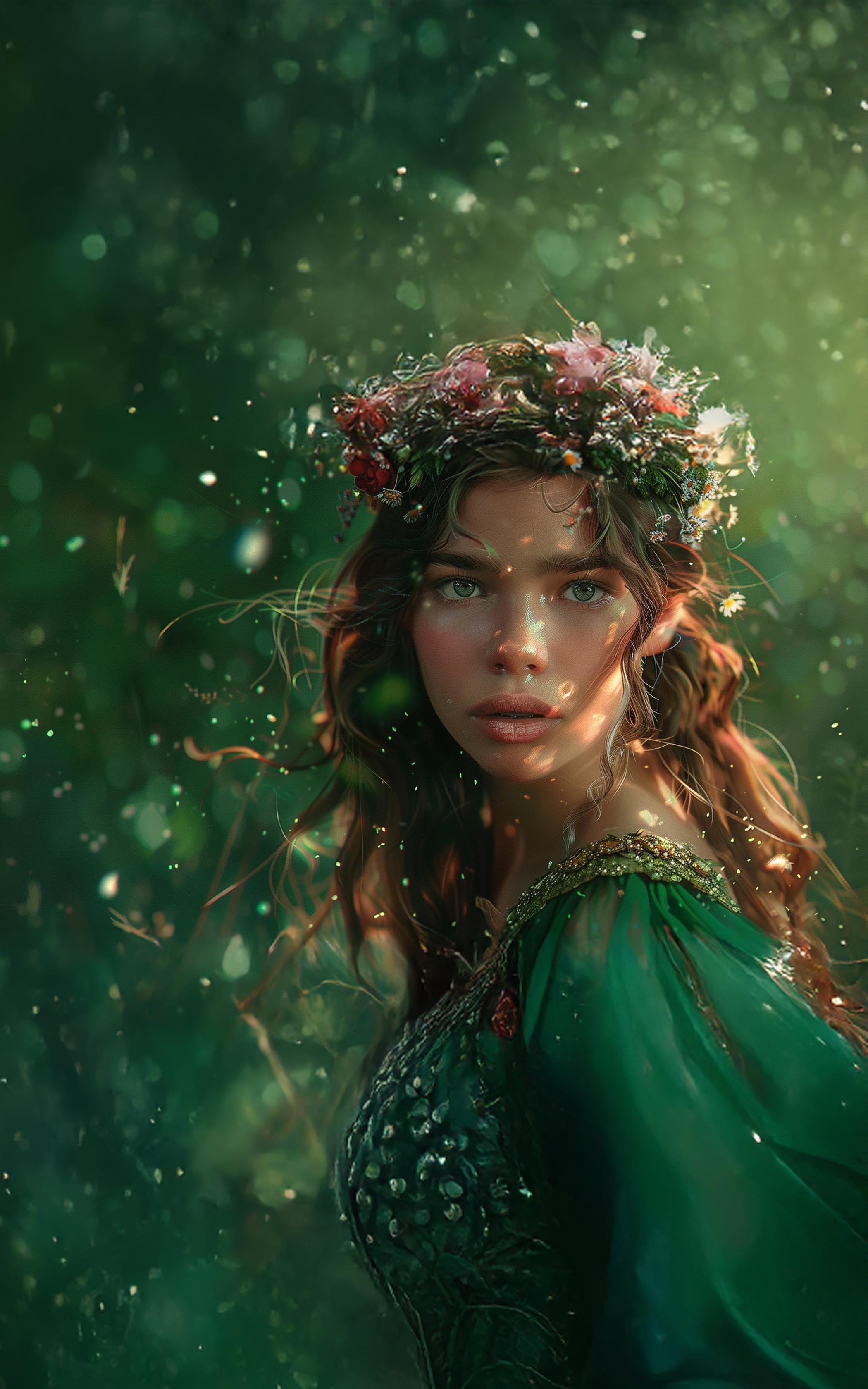 Enchanted Forest Maiden