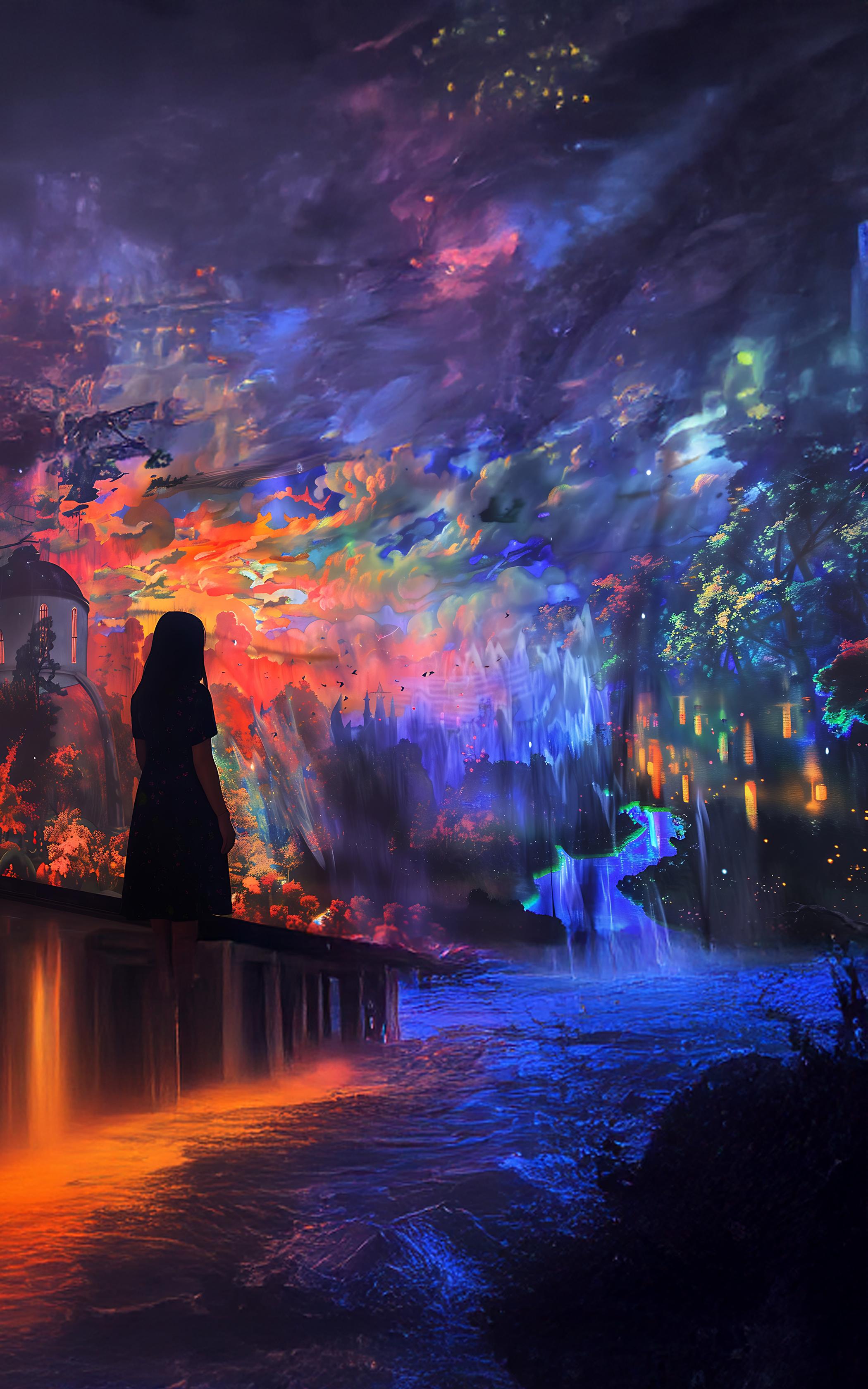 Ethereal Twilight Reflection
