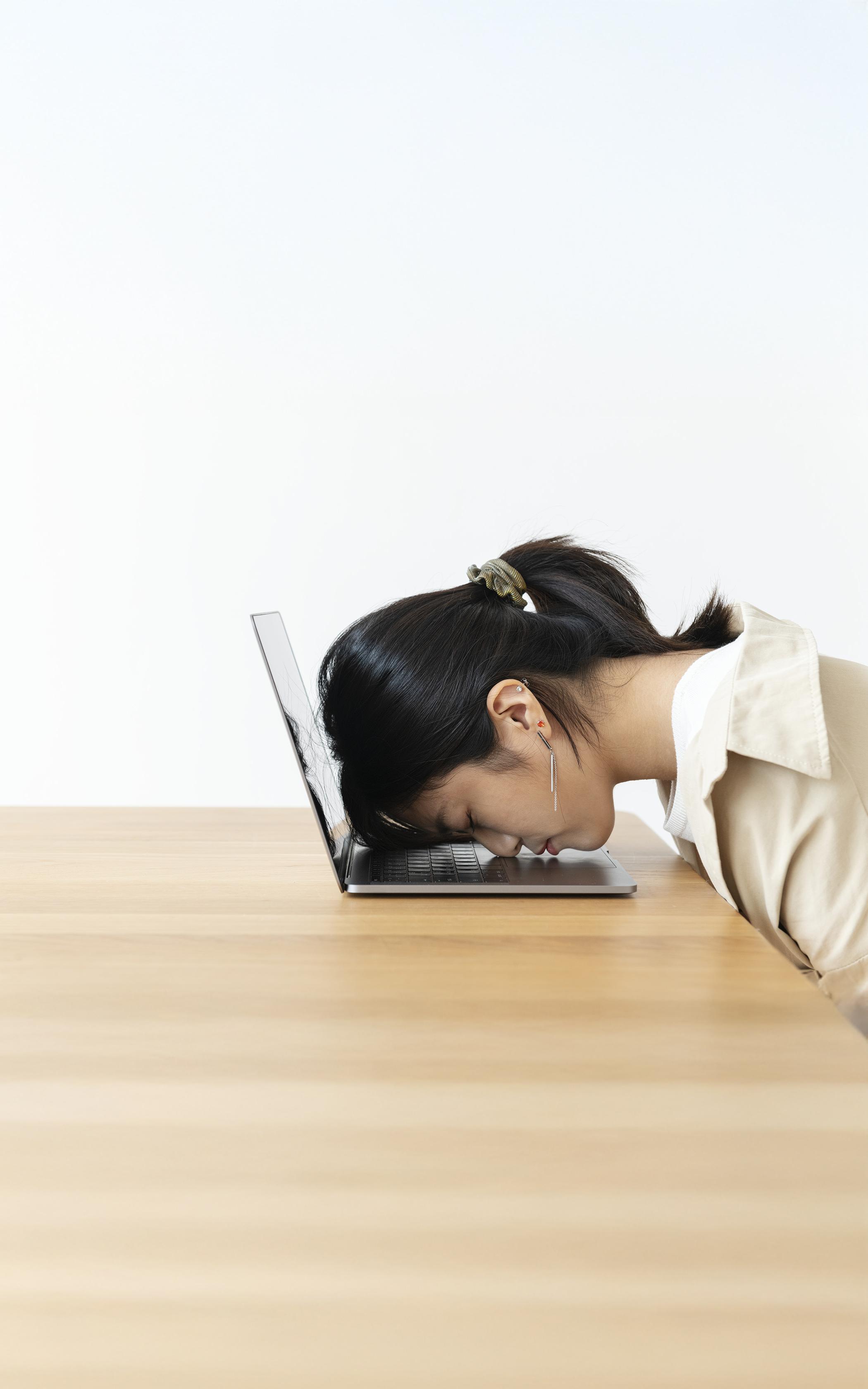 Exhausted Digital Fatigue