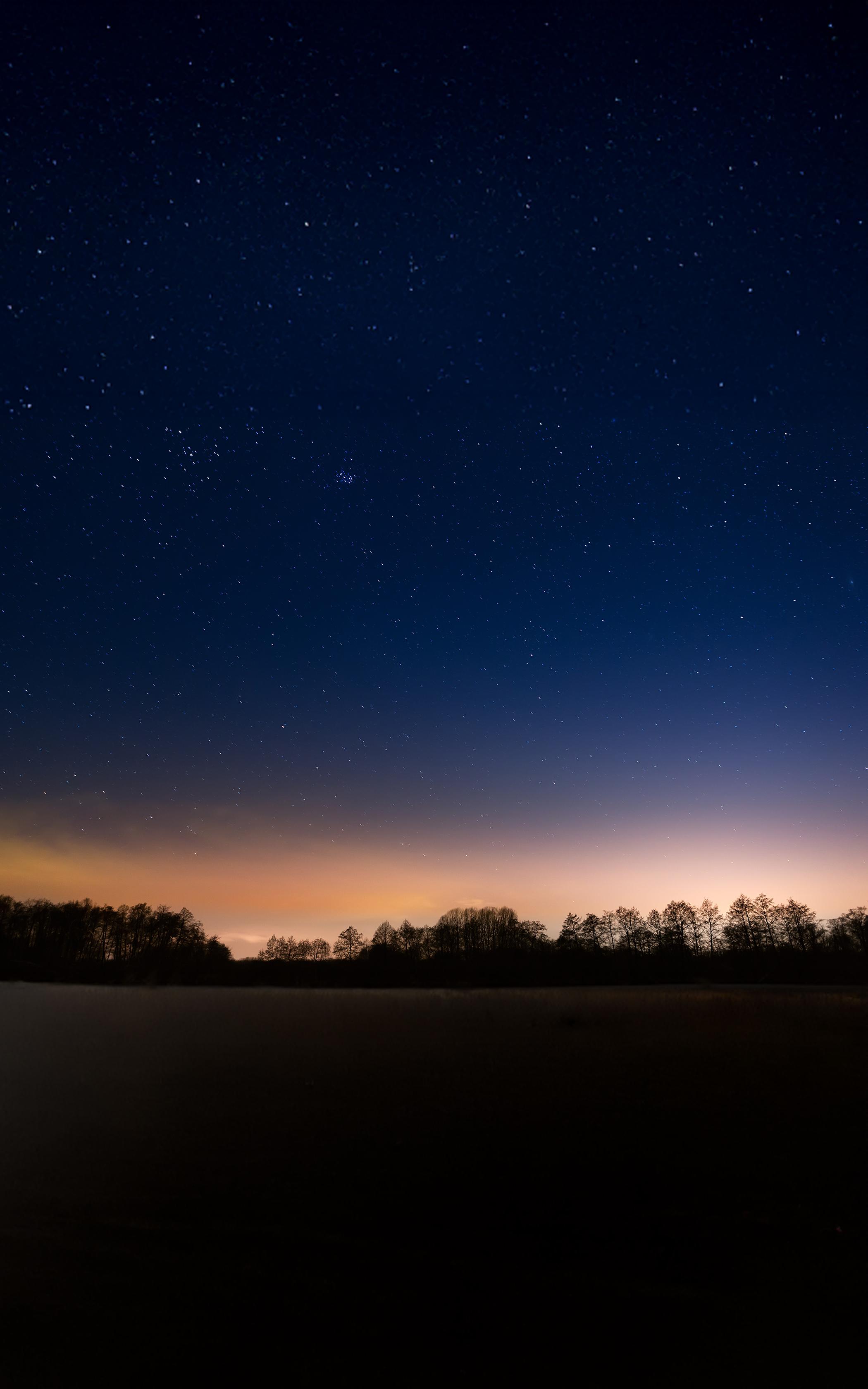 Twilight Starry Horizon