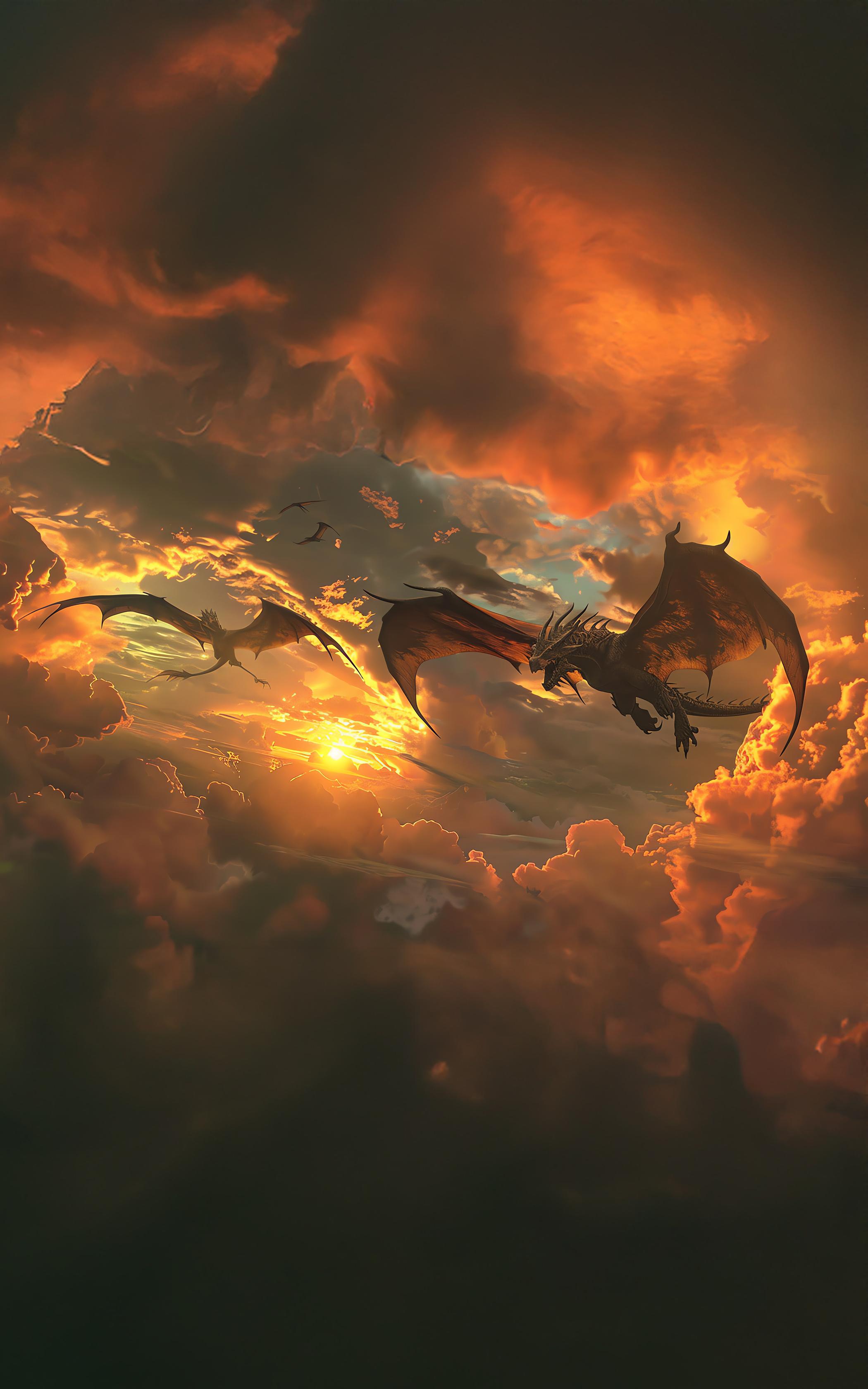 Fiery Dragon Flight