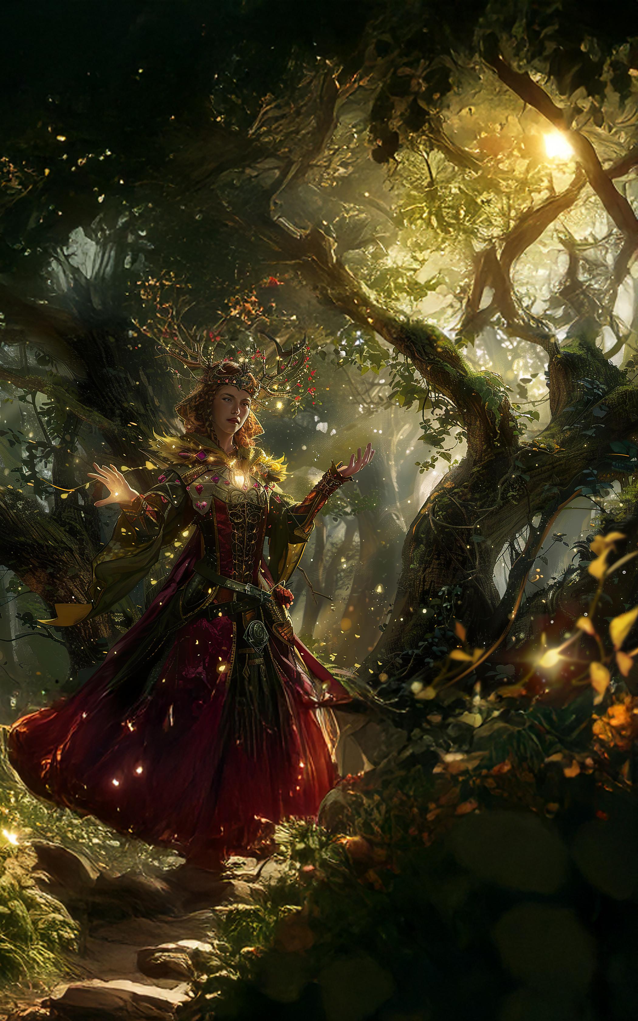 Enchanted Forest Sorceress