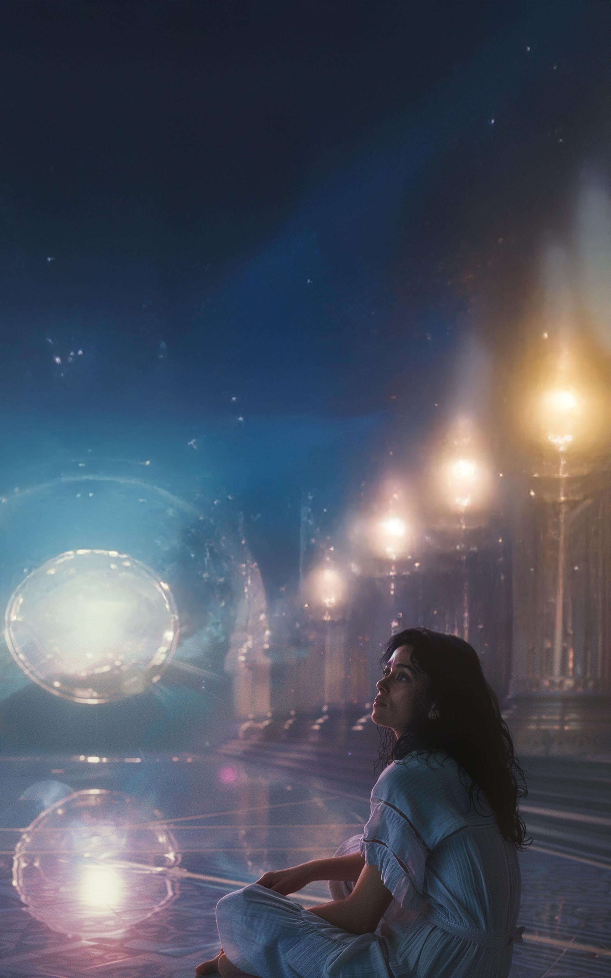 Ethereal Luminous Contemplation