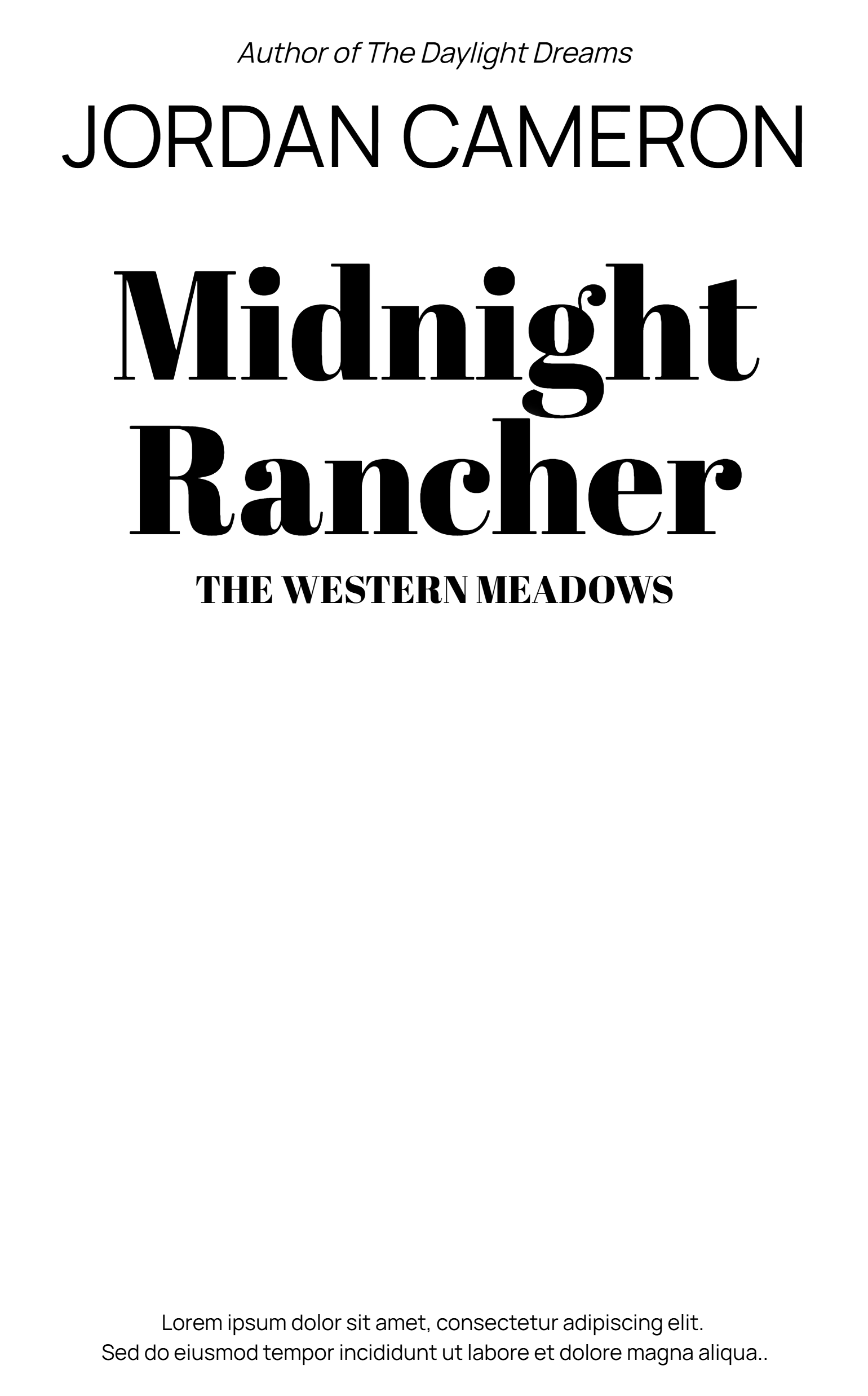 Western 1 (Dark)